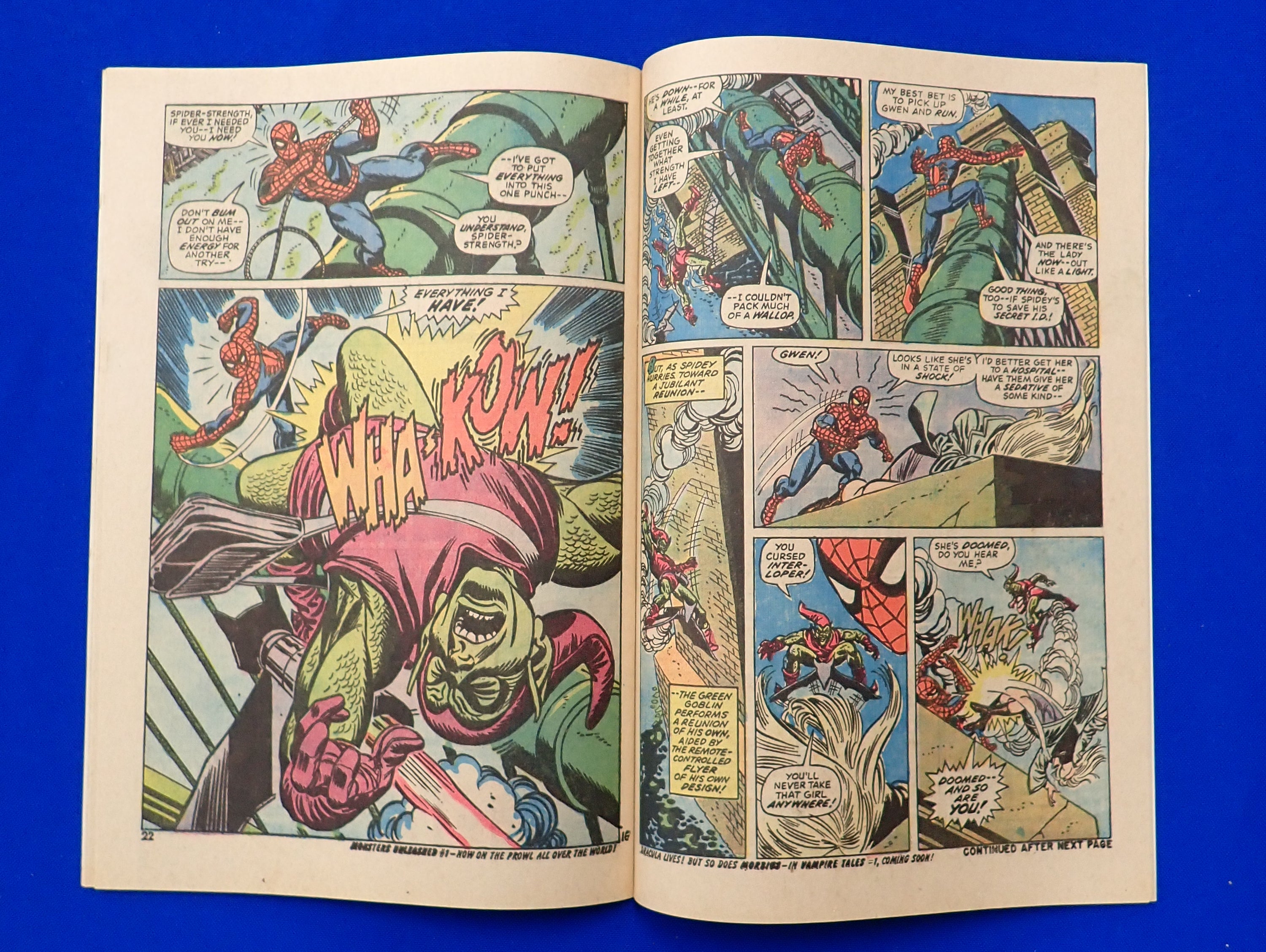 Amazing Spider-Man #121 (1973) - VF+/NM (8.5-9.0) - Death of Gwen Stacy