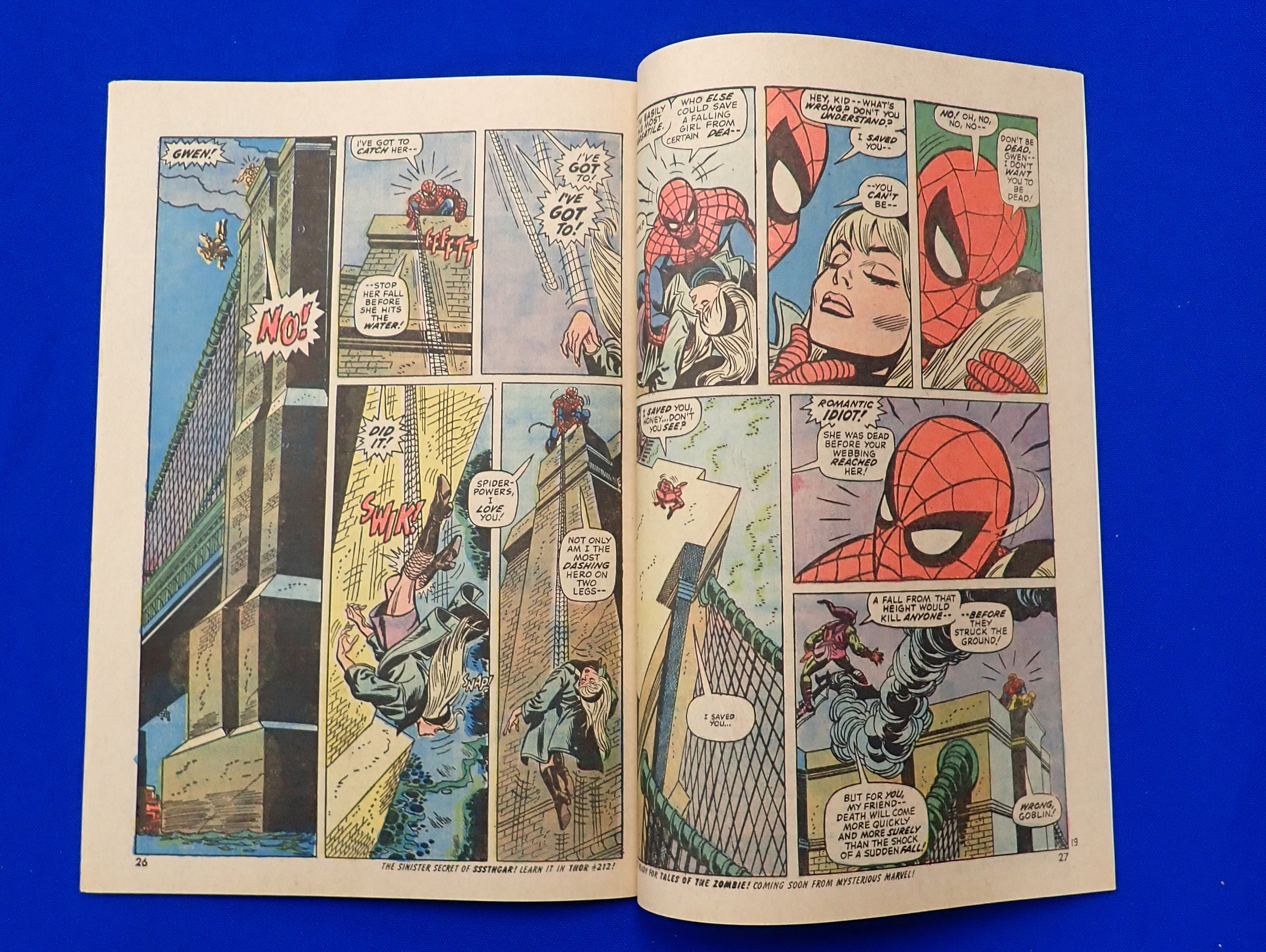 Amazing Spider-Man #121 (1973) - VF+/NM (8.5-9.0) - Death of Gwen Stacy