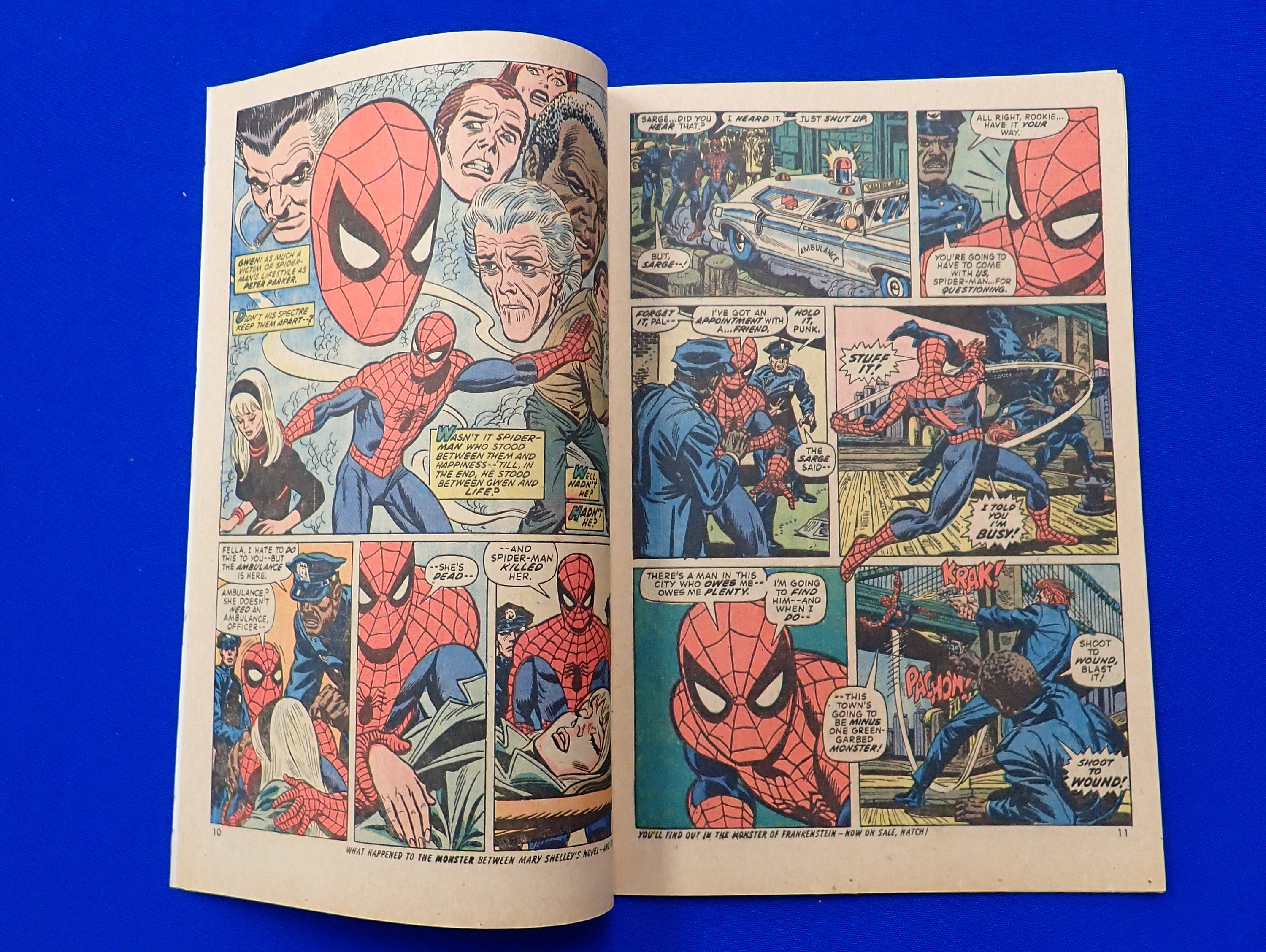 Amazing Spider-Man #122 (1973) - VF (8.0) - Death of Green Goblin.