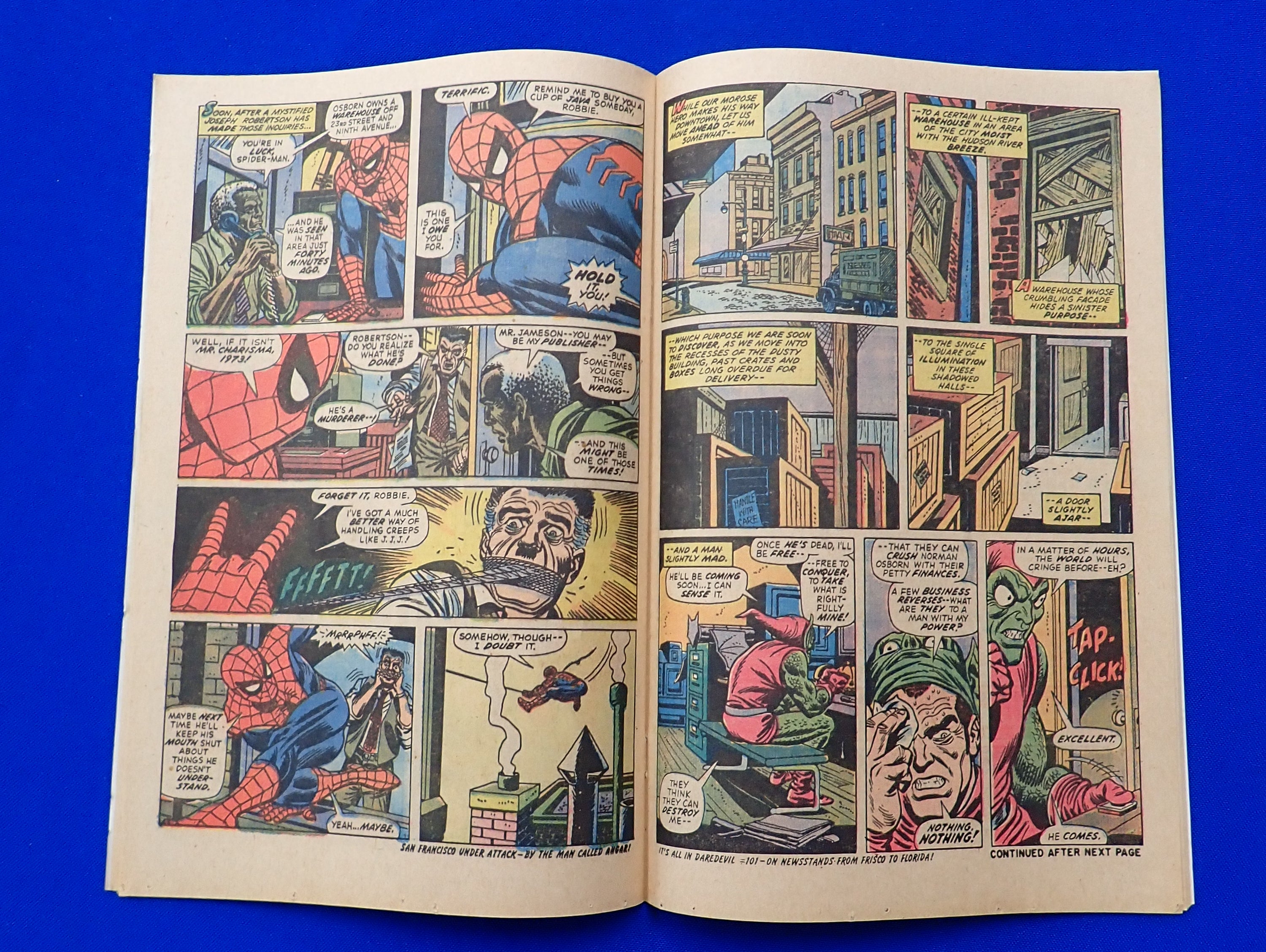 Amazing Spider-Man #122 (1973) - VF (8.0) - Death of Green Goblin.