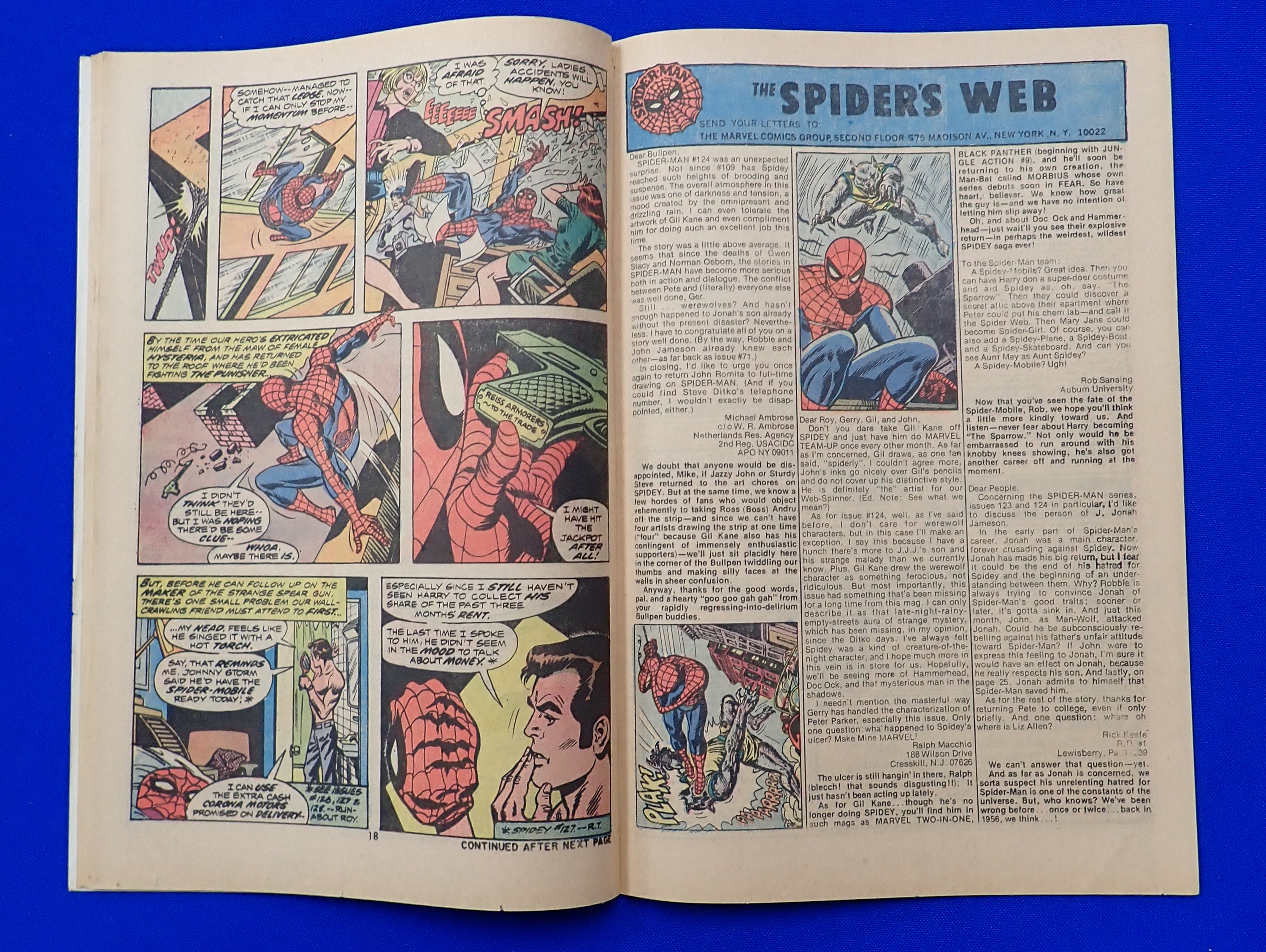 Amazing Spider-Man #129 (1974) - VG/FN (5.0) - 1st App. Punisher