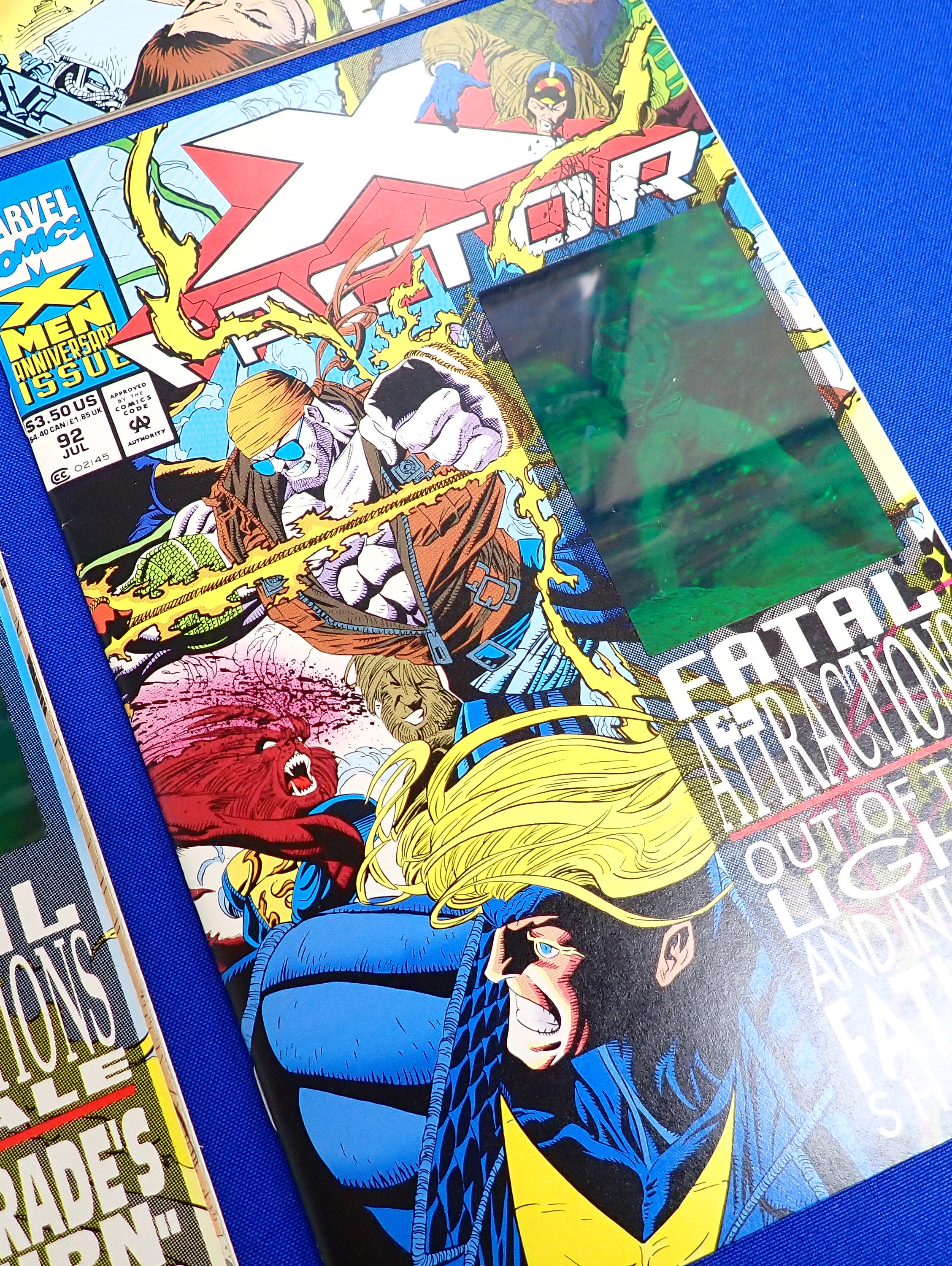 X-Men Fatal Attractions Hologram #1-6 Set (1993) - NM- (9.0) - Complete Set