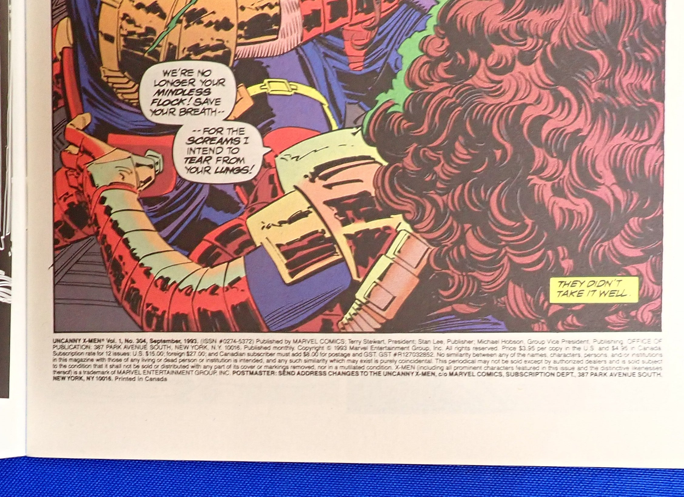 X-Men Fatal Attractions Hologram #1-6 Set (1993) - NM- (9.0) - Complete Set