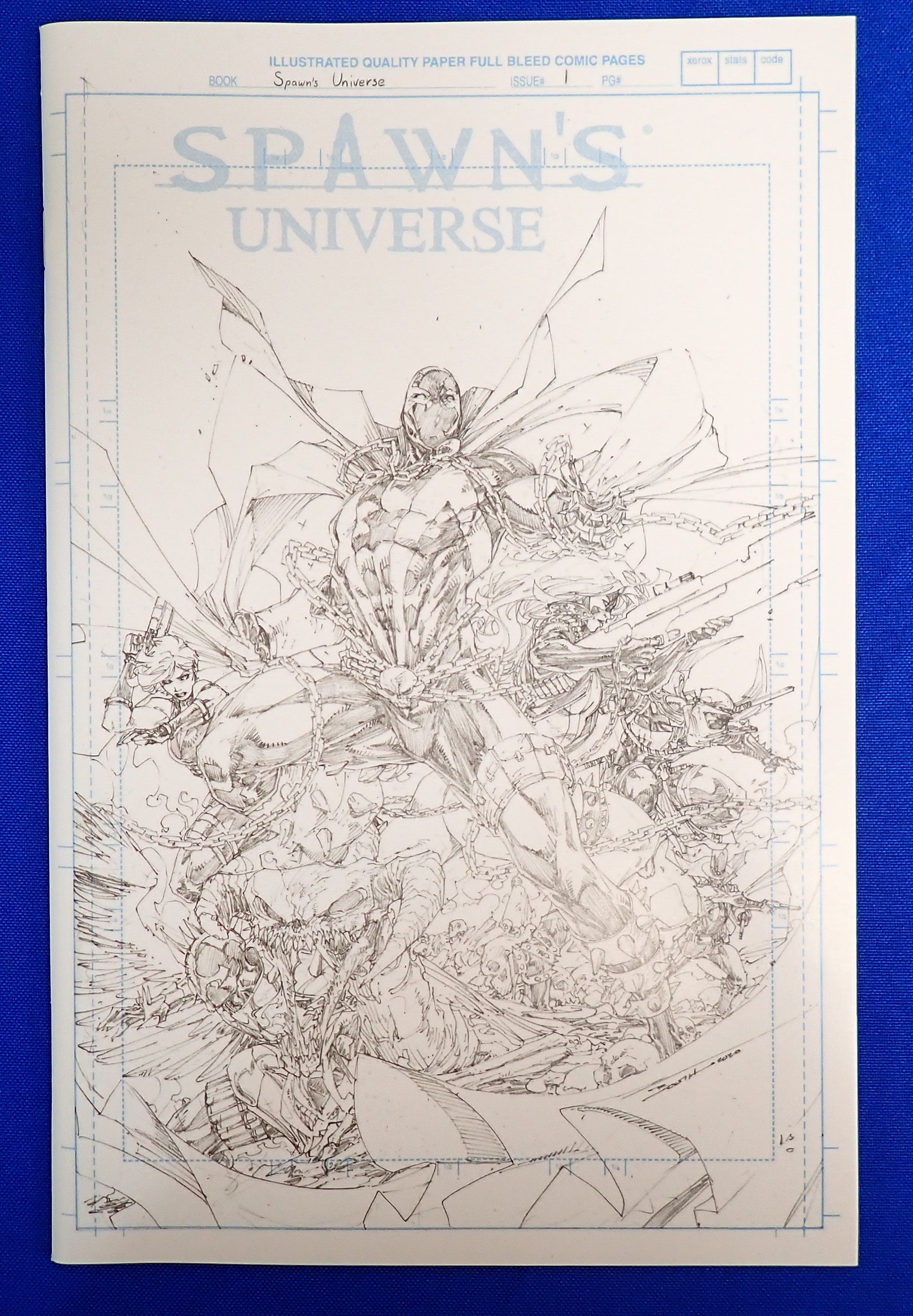 Spawn's Universe #1 (1993) - NM+ (9.0+) - Booth Sketch Variant