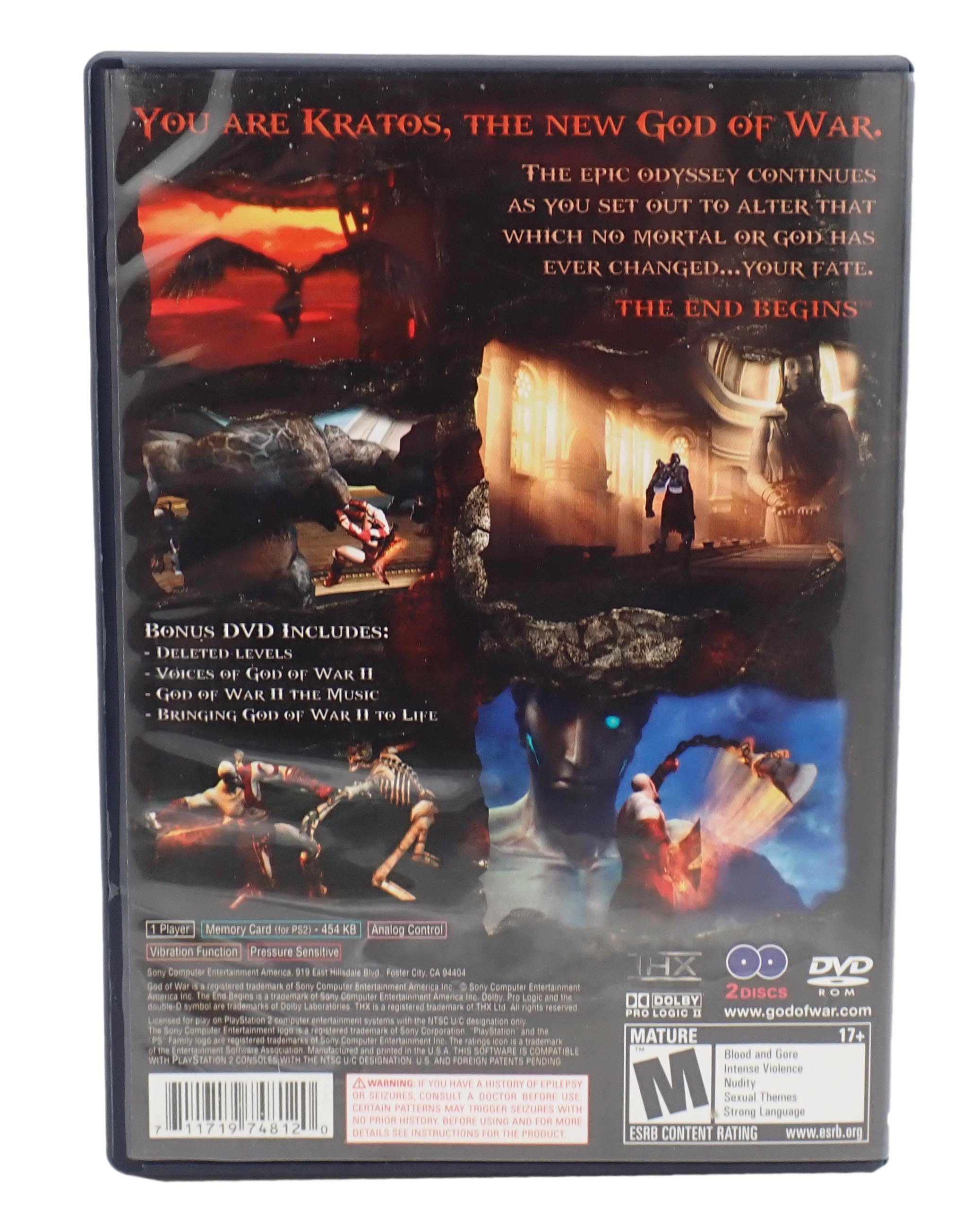 God of War II - PS2