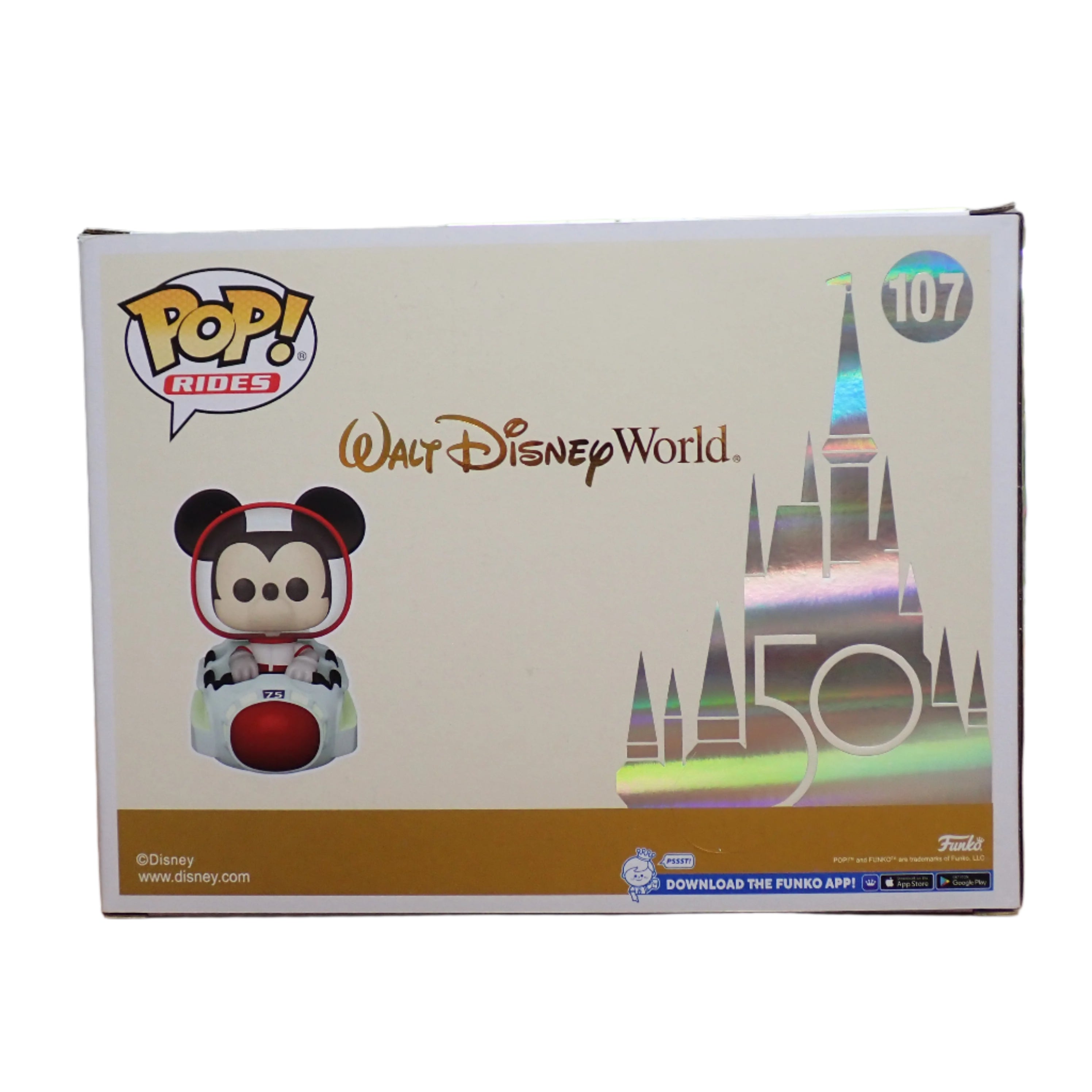 Mickey Mouse at the Space Mountain Attraction - POP! #107