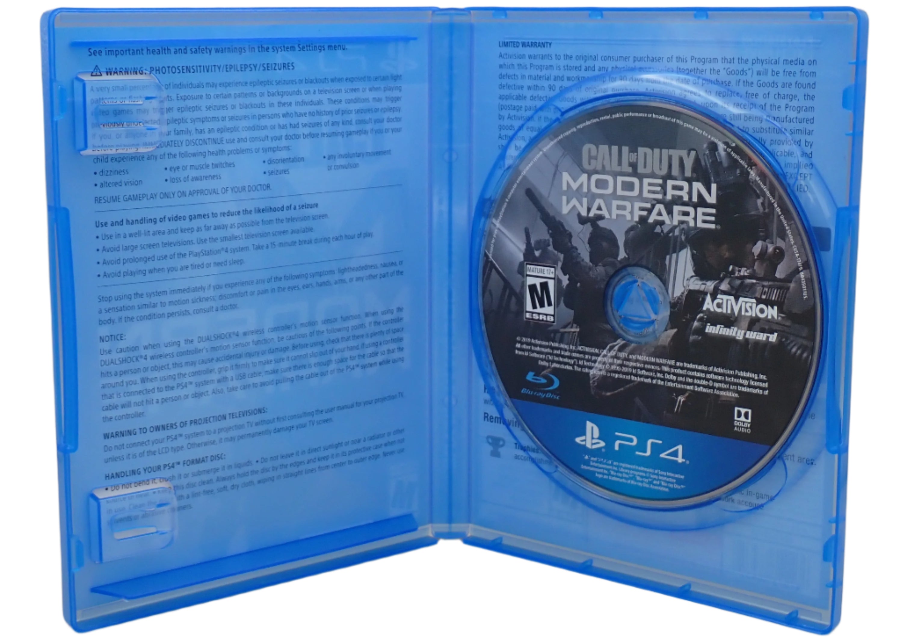 Call of Duty Modern Warfare - PS4