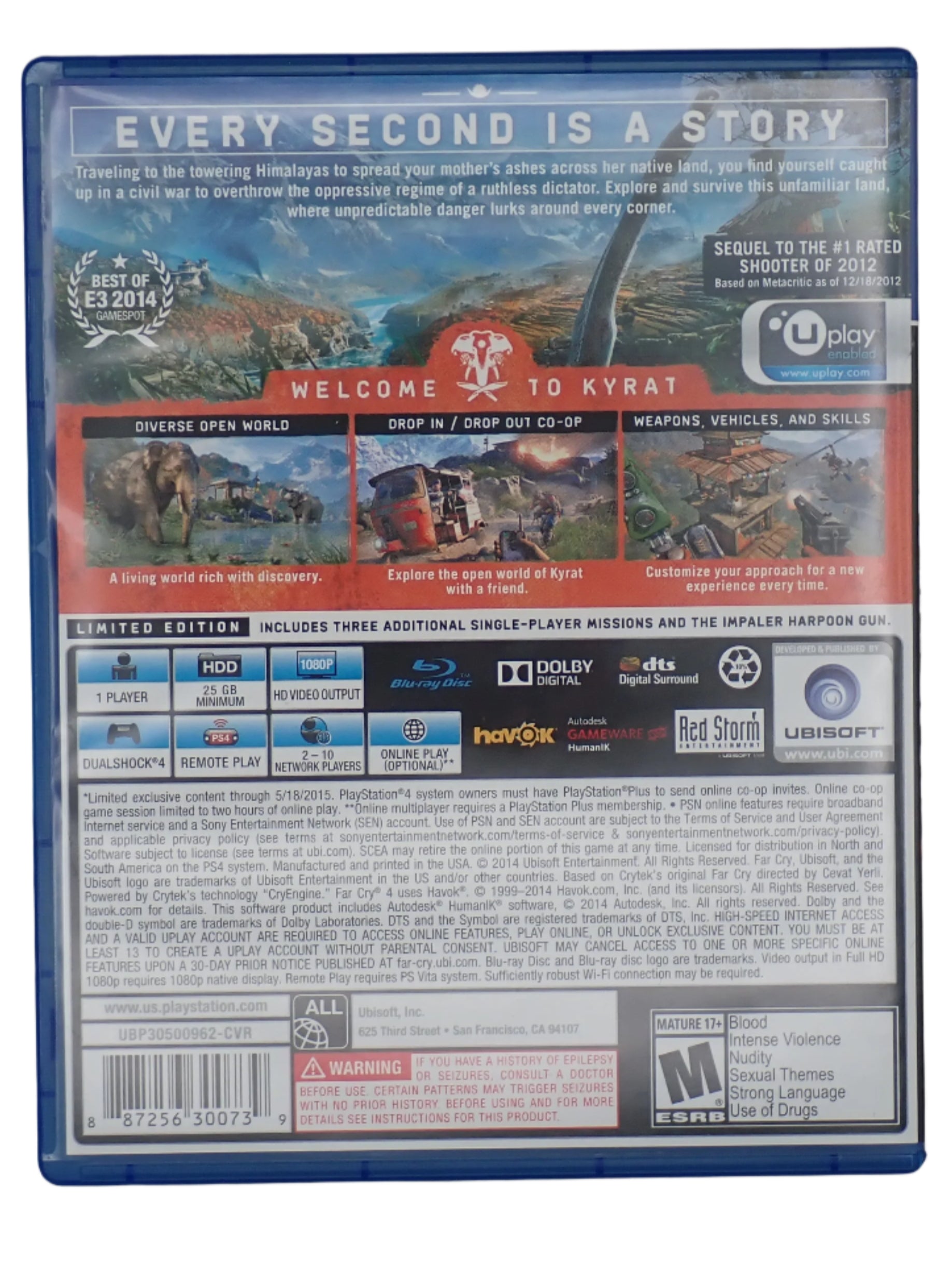 Far Cry 4  (Limited Edition) - PS4
