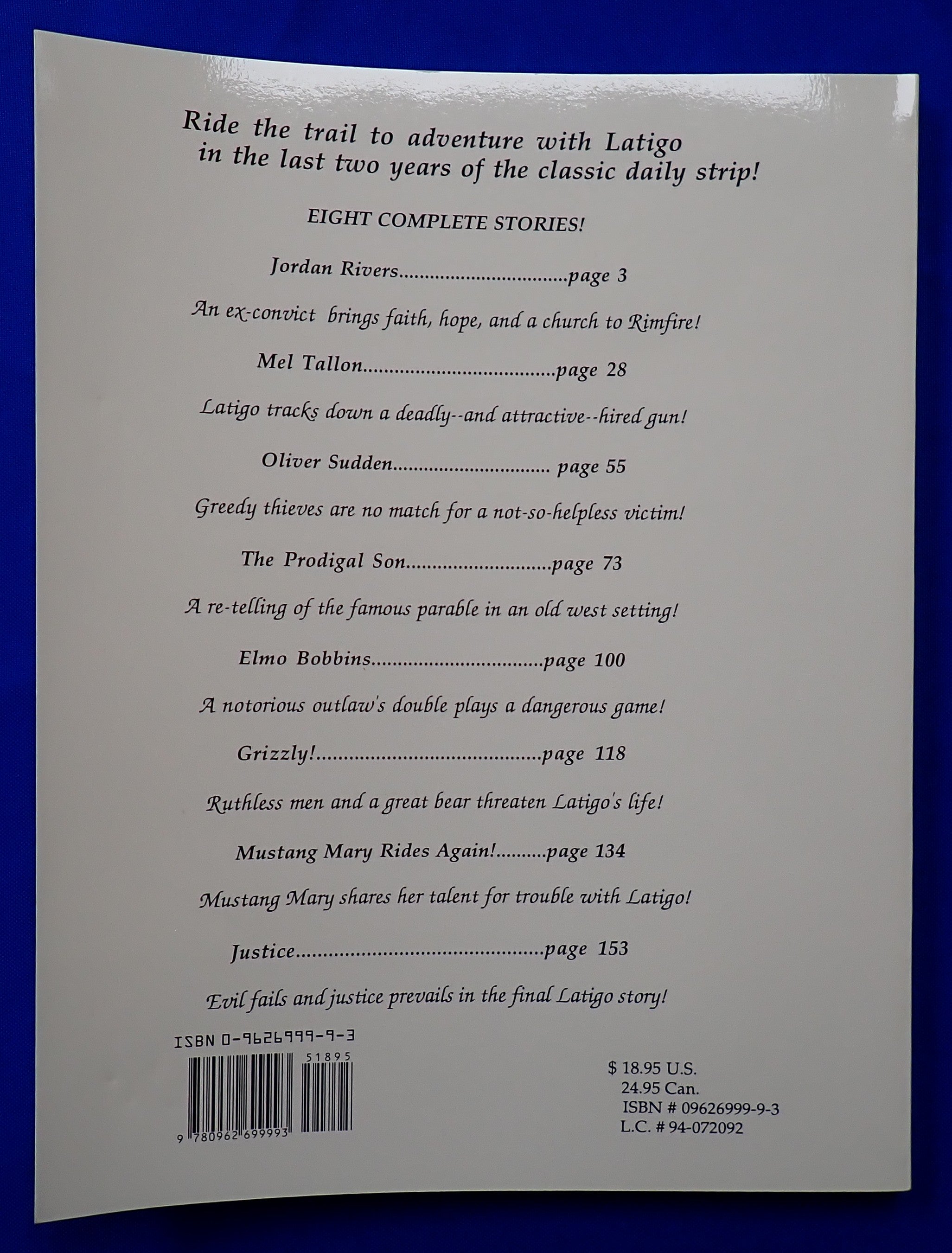 Latigo Book Three: 1981-1983 - Softcover (Pre-Owned)