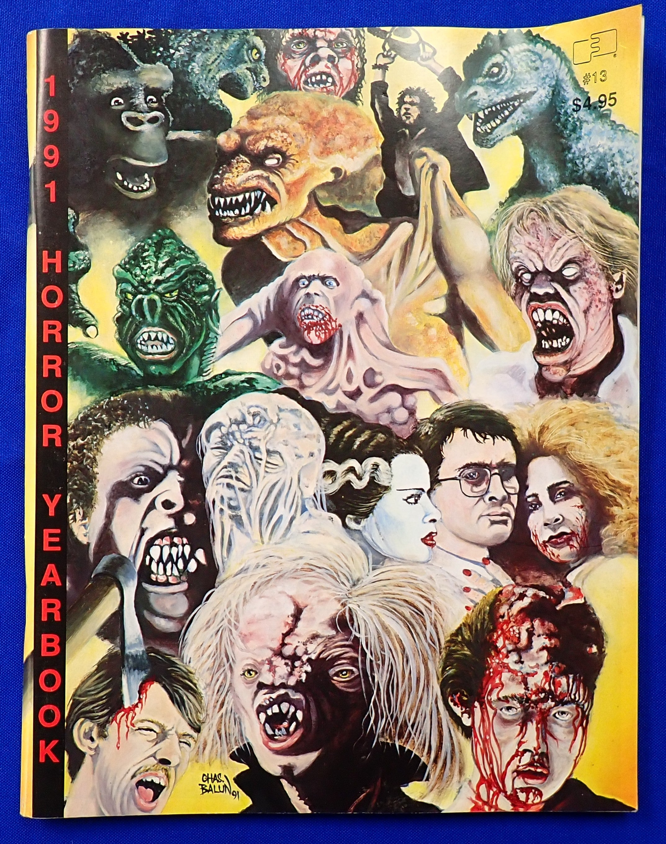 1991 Horror Yearbook - Softcover Magazine (Pre-Owned)