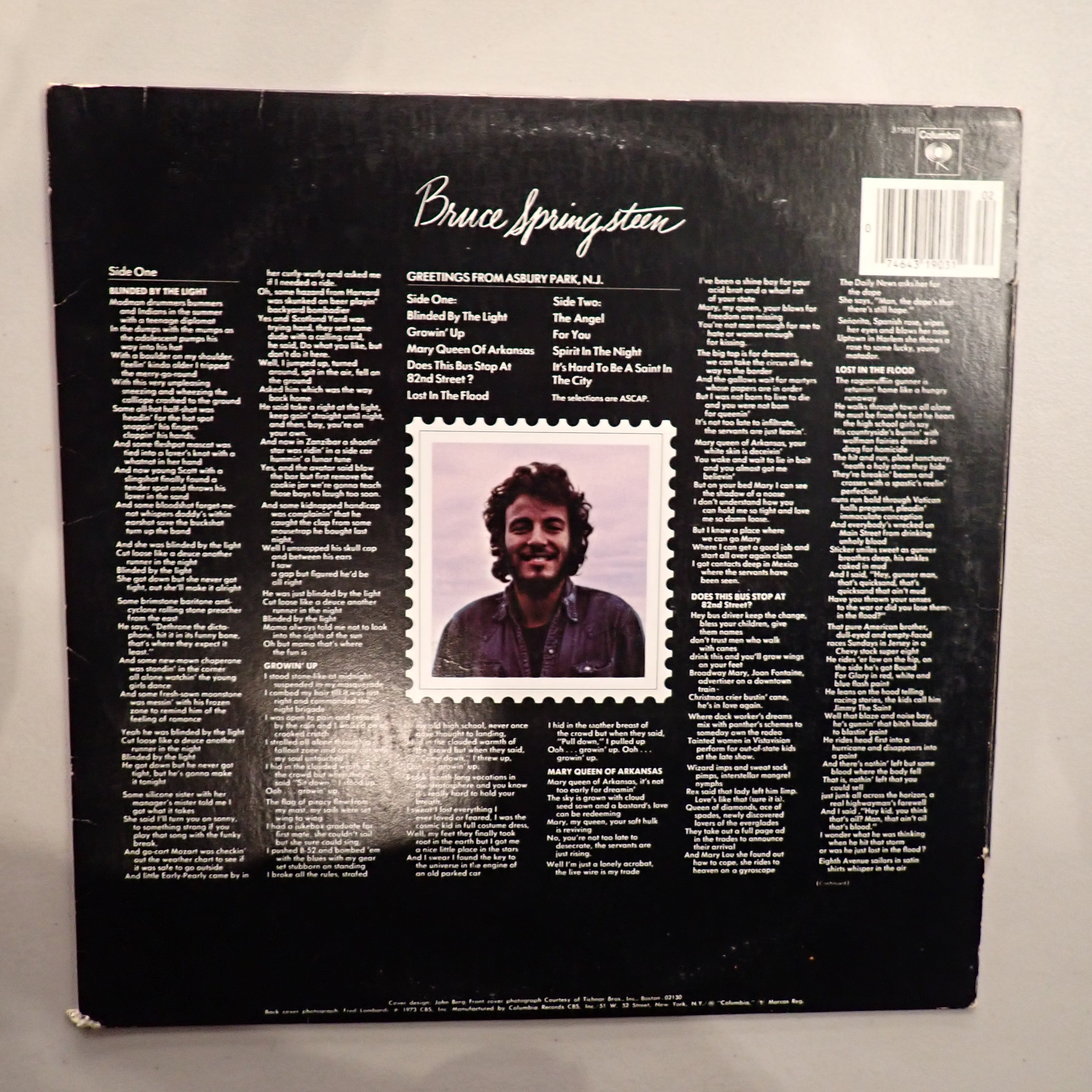 Bruce Springsteen – Greetings From Asbury Park, N.J.