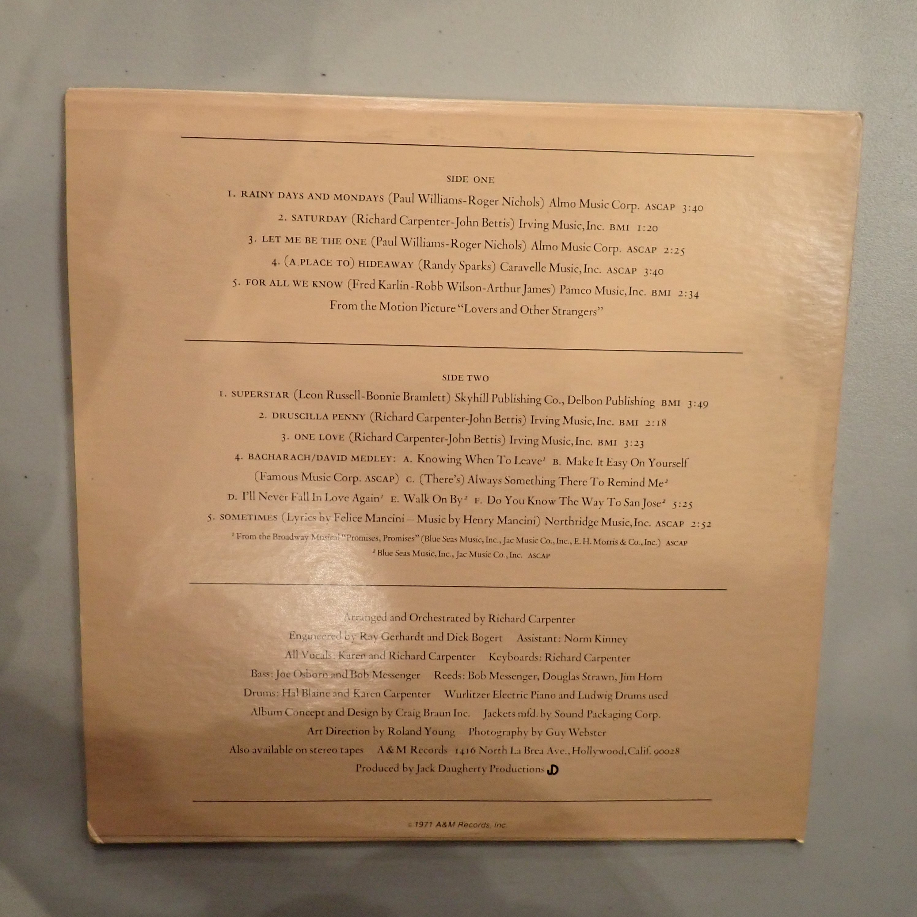 Carpenters – Carpenters