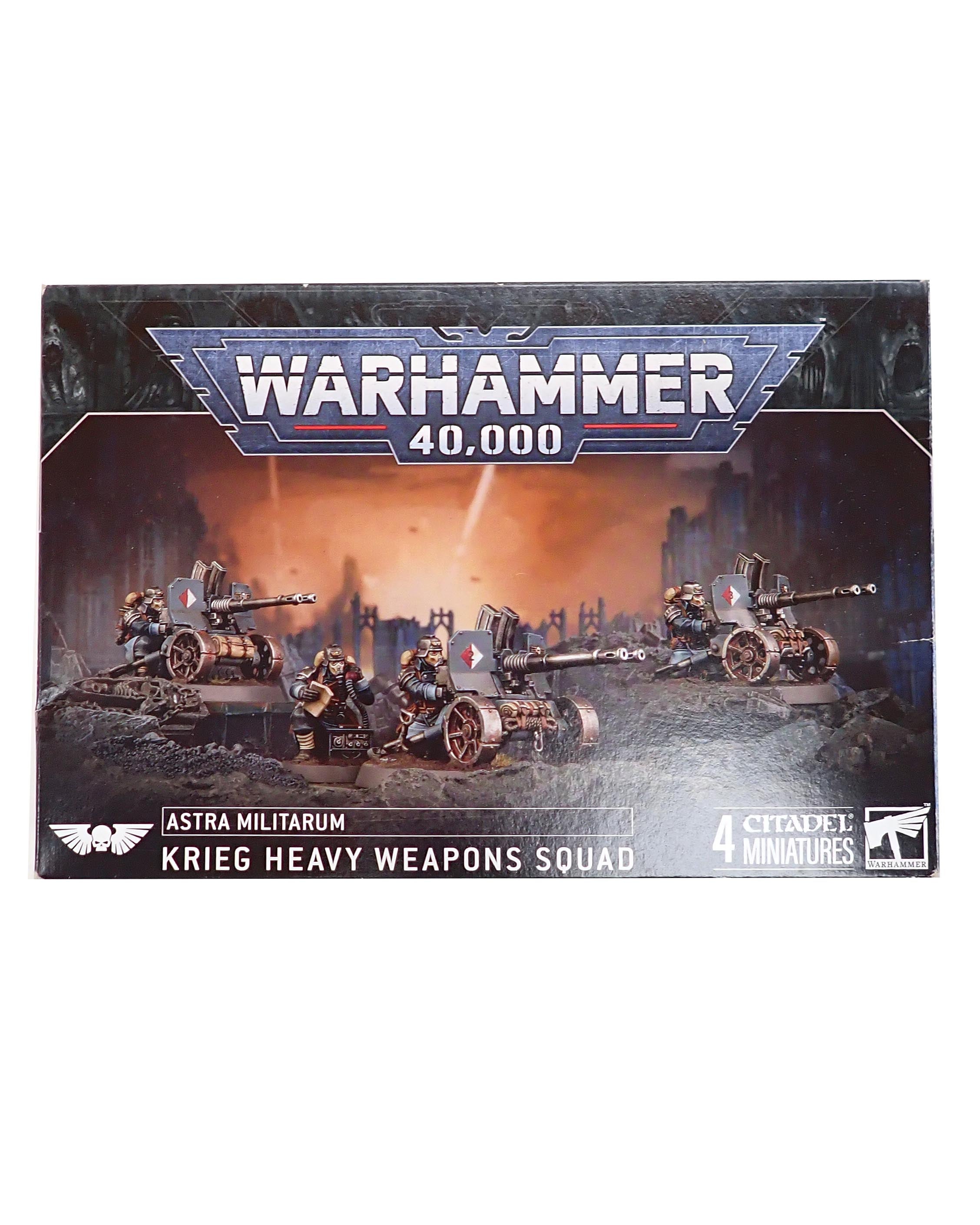 Astra Militarum Krieg Heavy Weapons [Pre-Owned 40K]