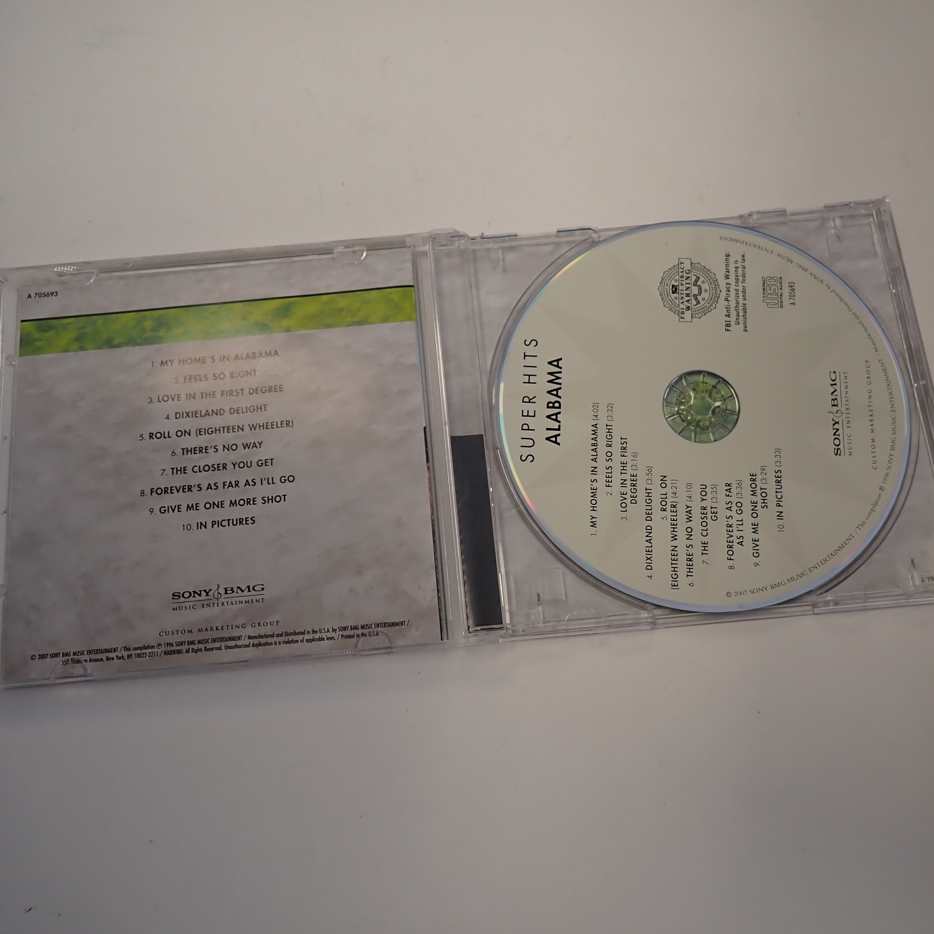 Superhits Alabama - CD