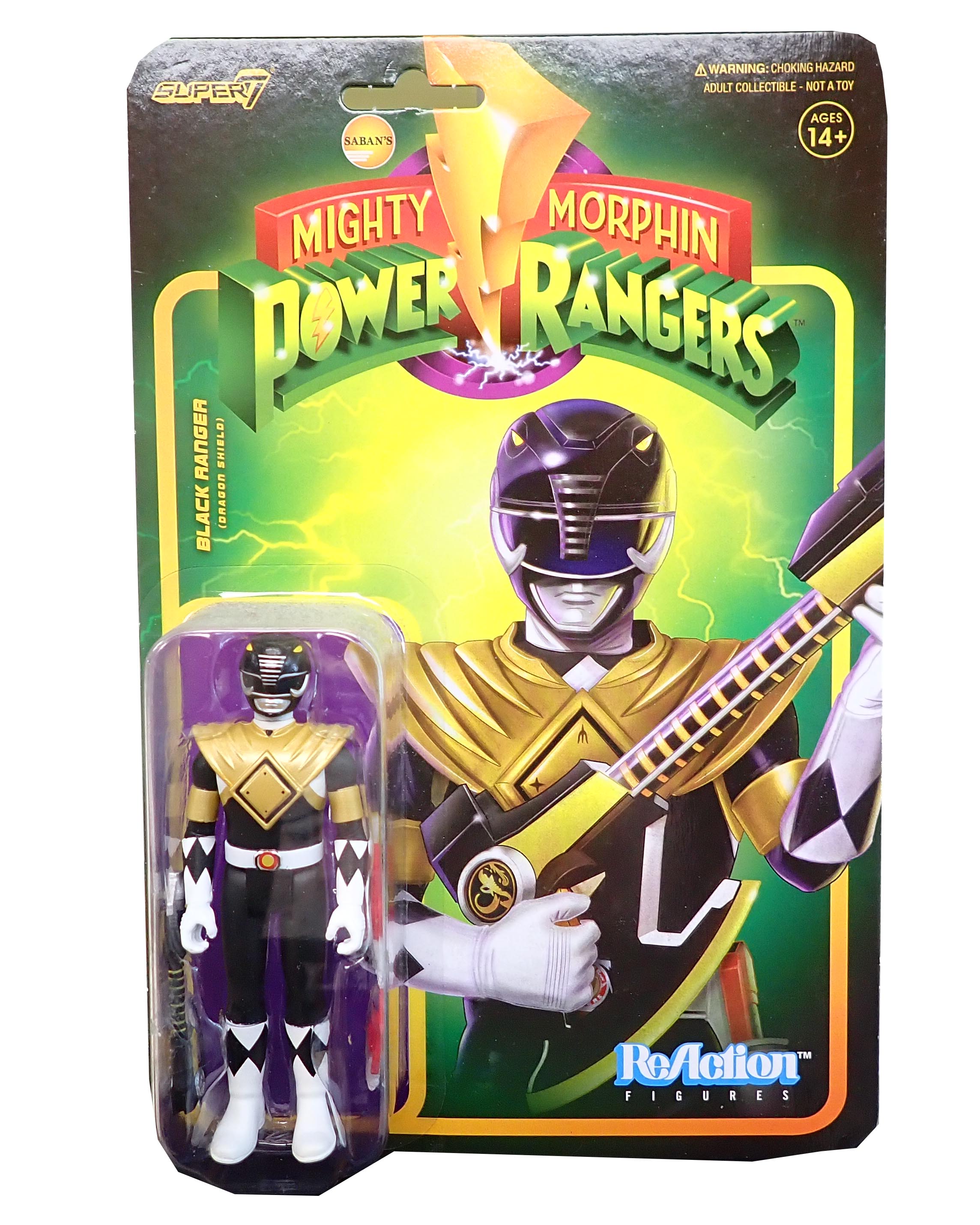 Black Ranger (Dragon Shield) - ReAction Figures