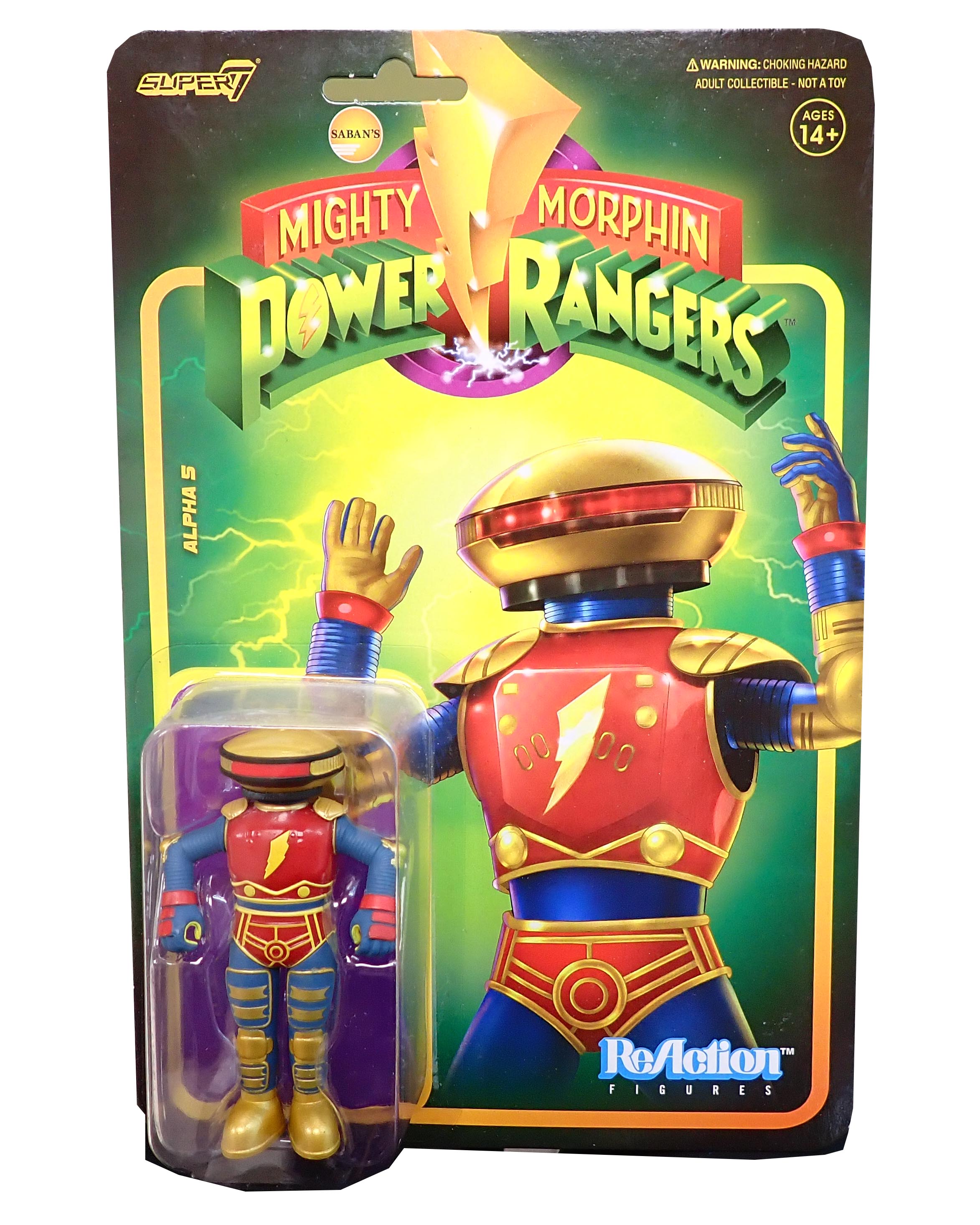 Alpha 5 - ReAction Figures – Infinity Flux