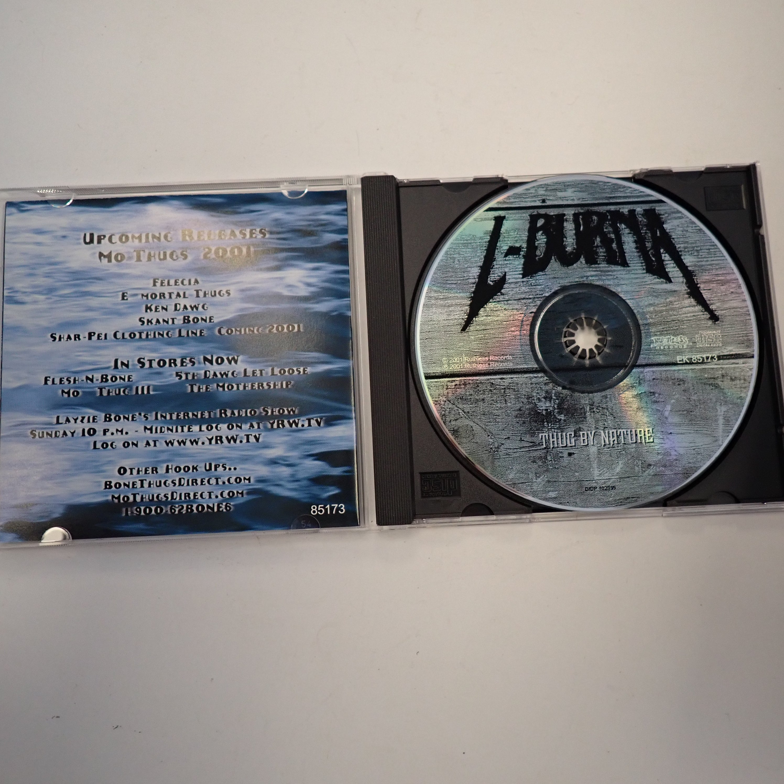 L-Burna - Thug by Nature CD