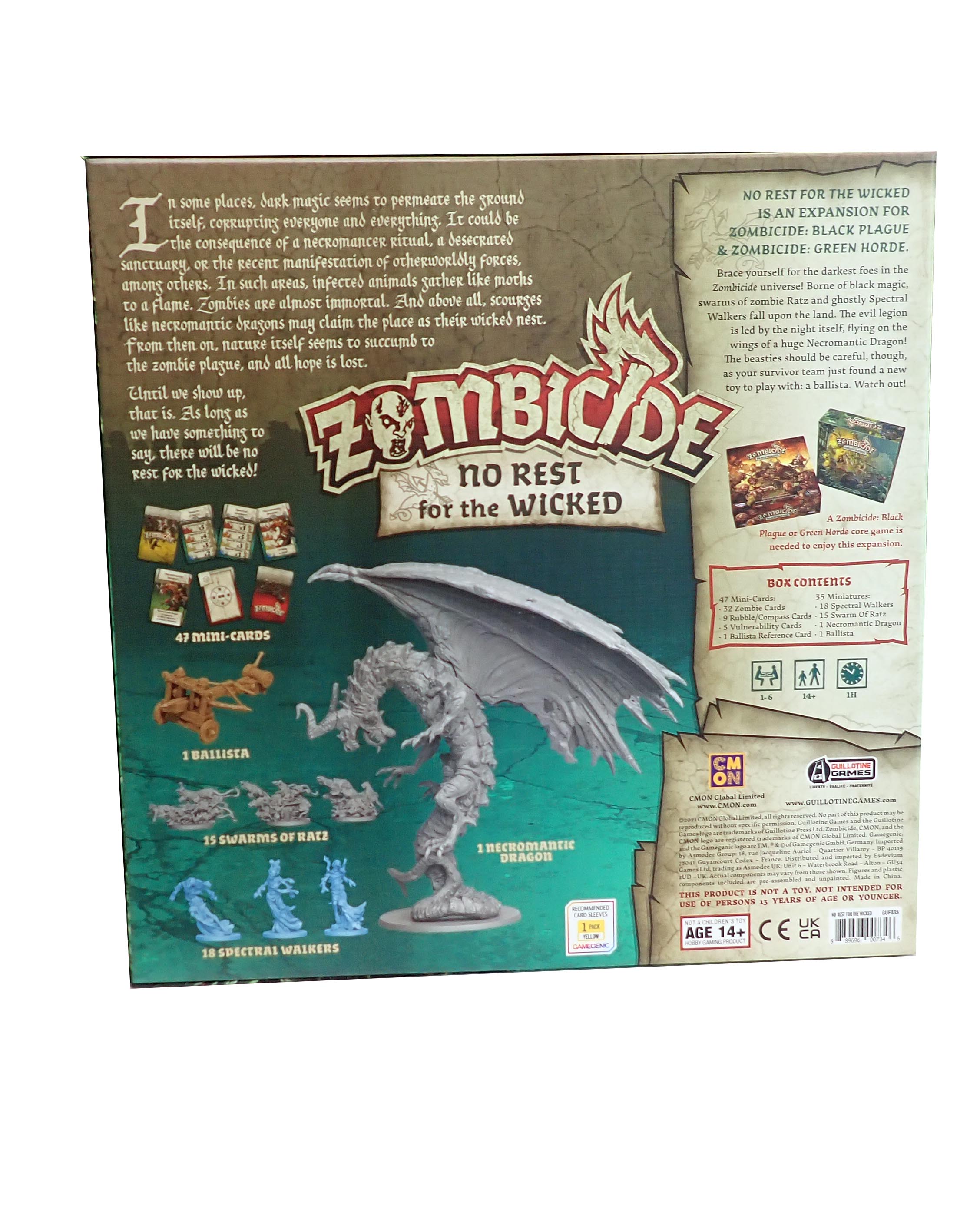 Zombicide No Rest for the Wicked [Pre-Owned]