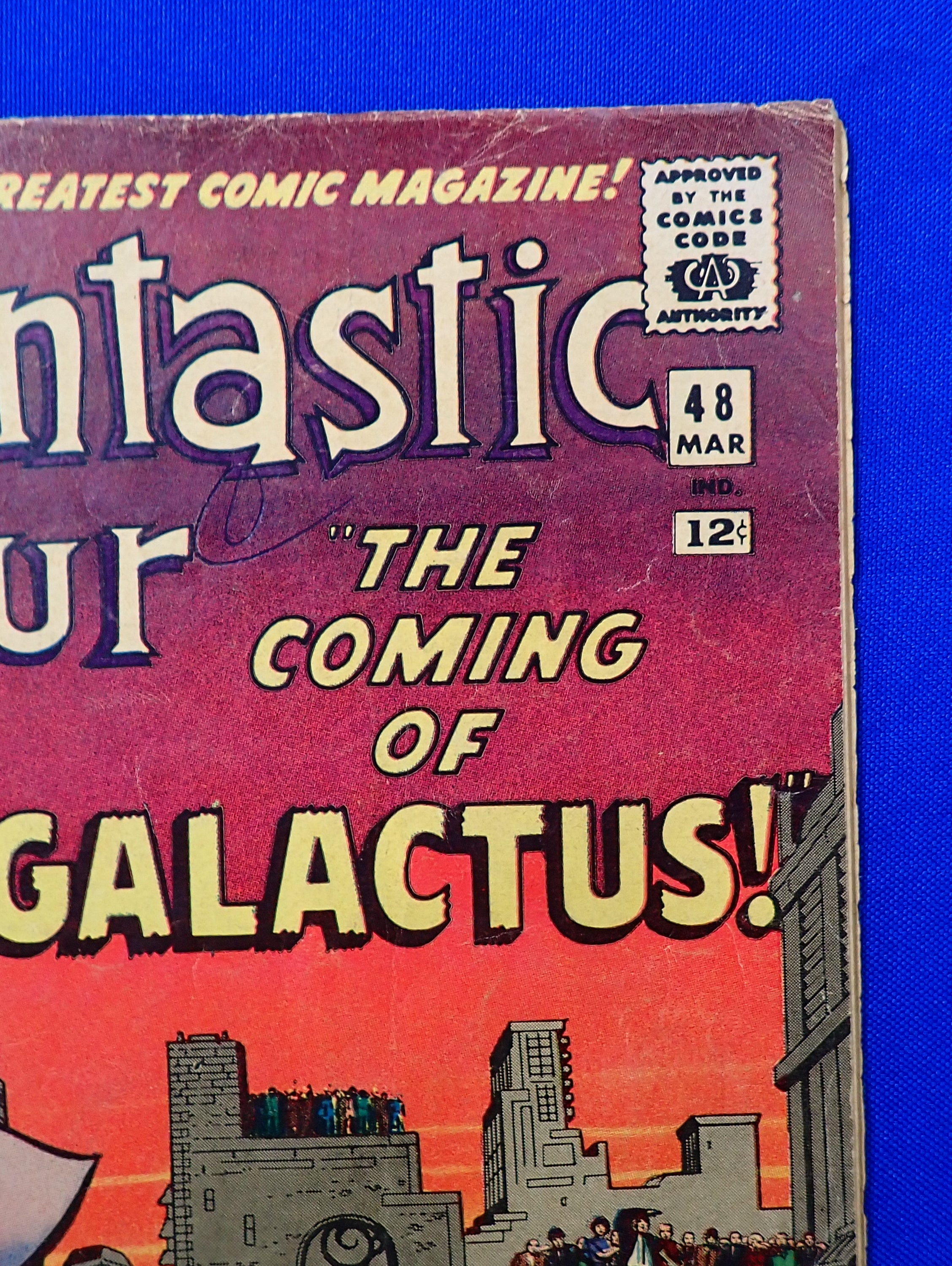 Fantastic Four #48 (1966) - VG- (3.5) - 1st Silver Surfer