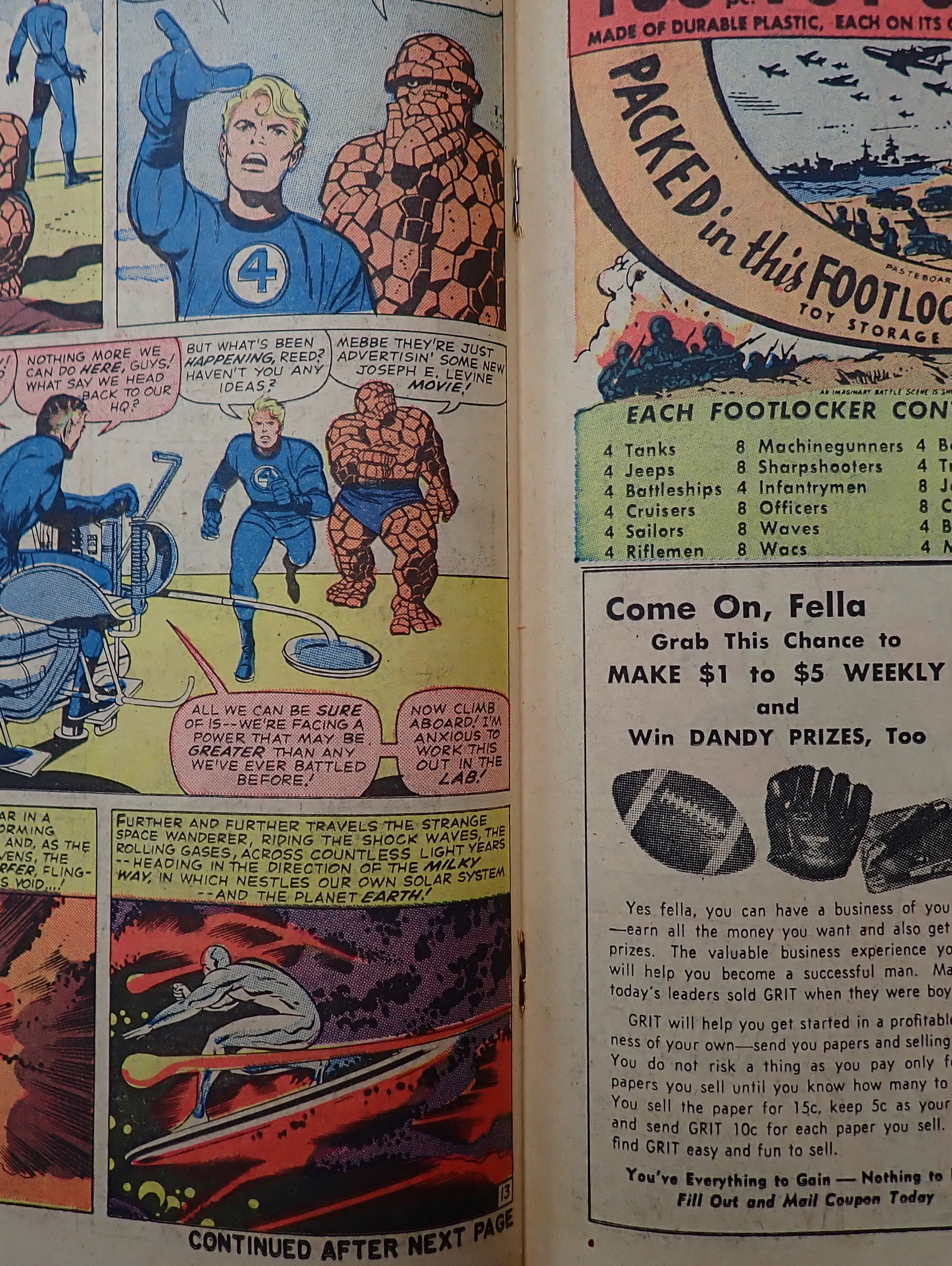 Fantastic Four #48 (1966) - VG- (3.5) - 1st Silver Surfer