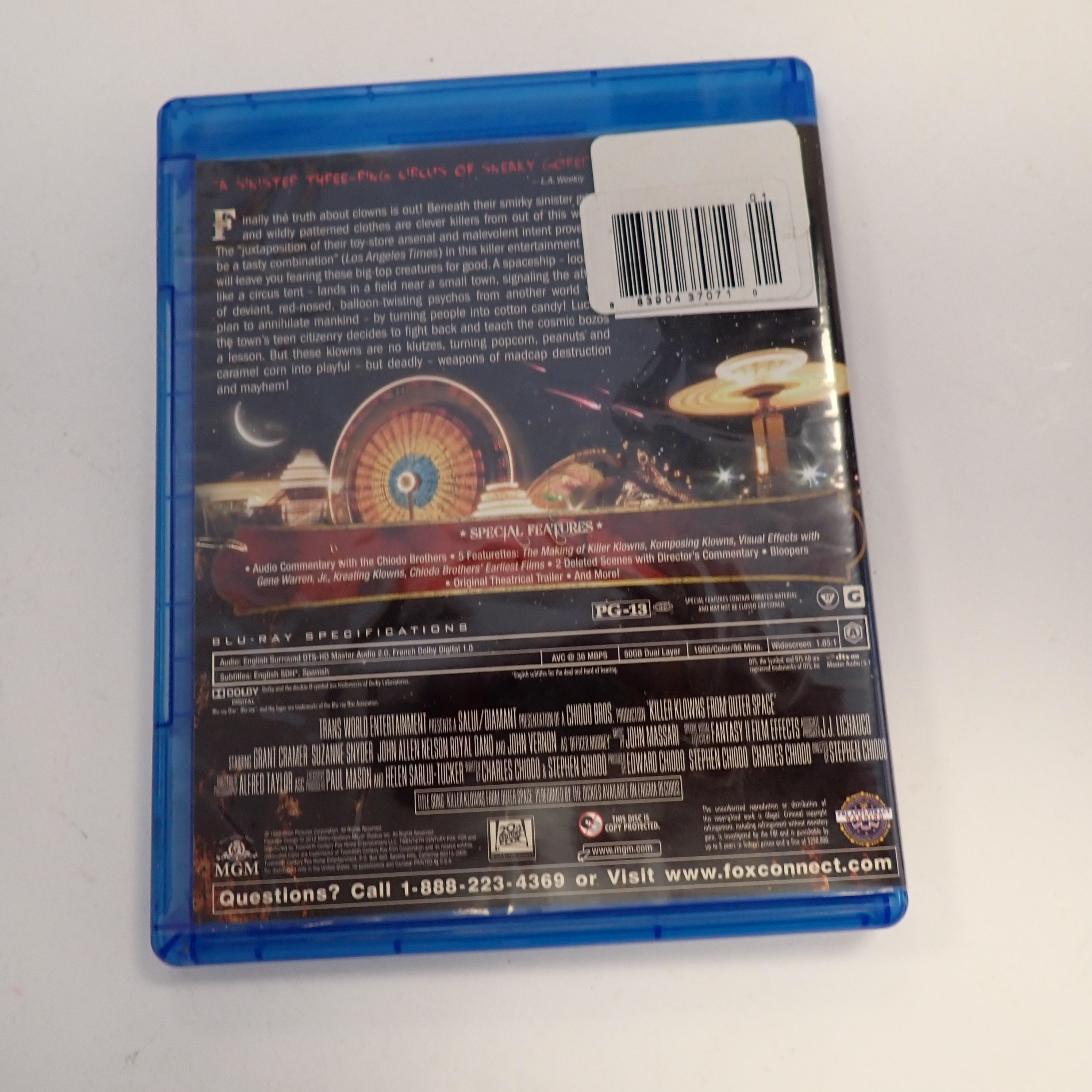 Killer Klowns from Outer Space - Blu-Ray