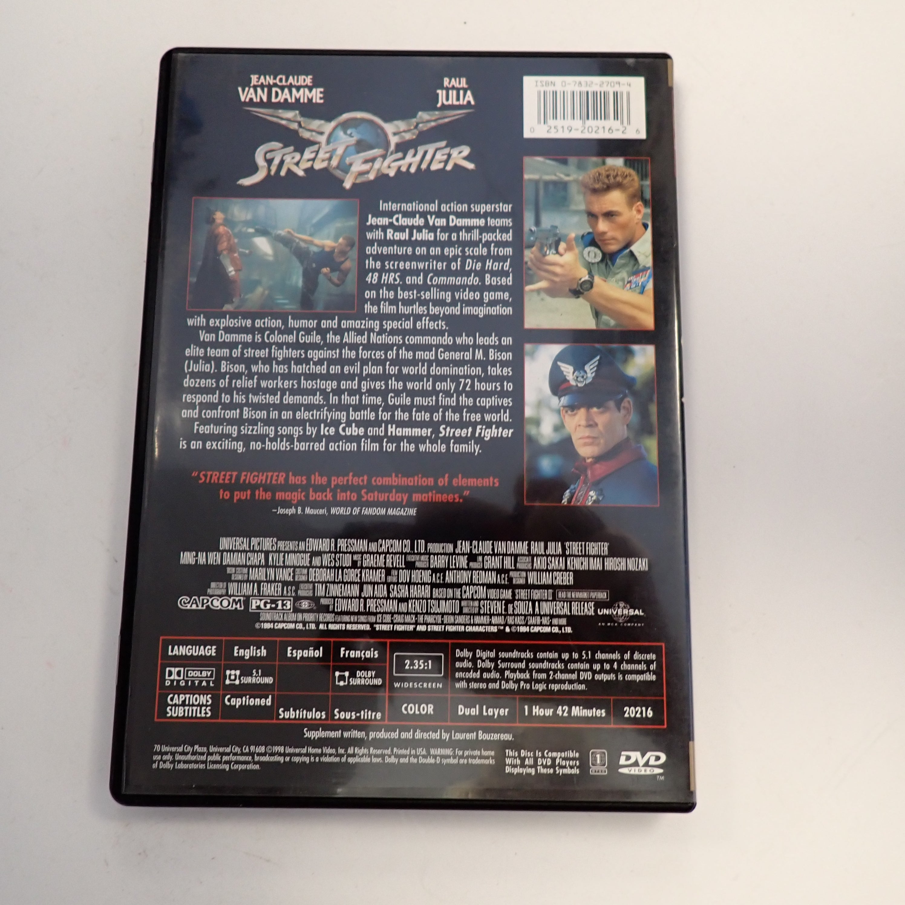 Street Fighter - DVD