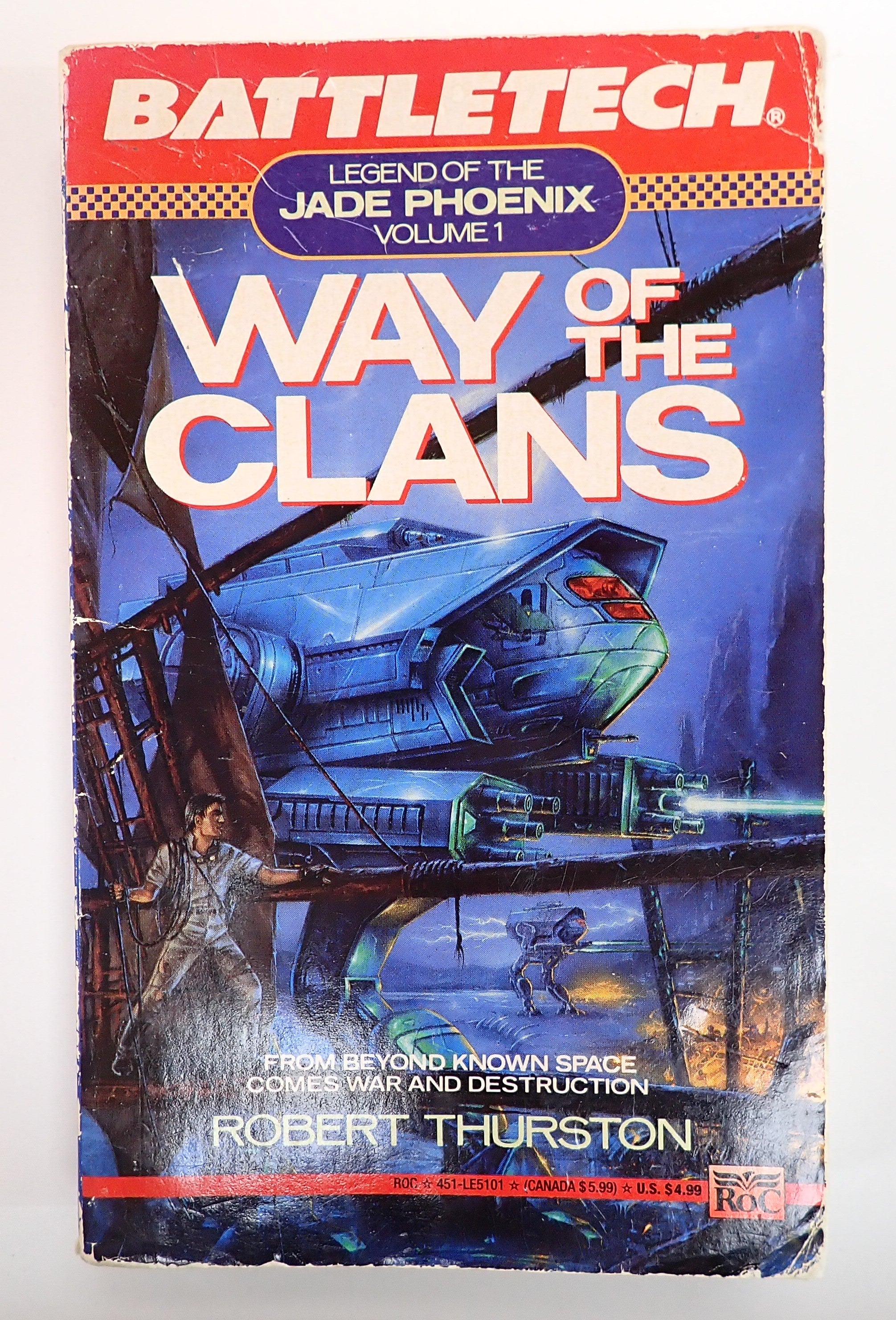Battletech: Way of the Clans (1991) - Pocket Novel [Pre-Owned]