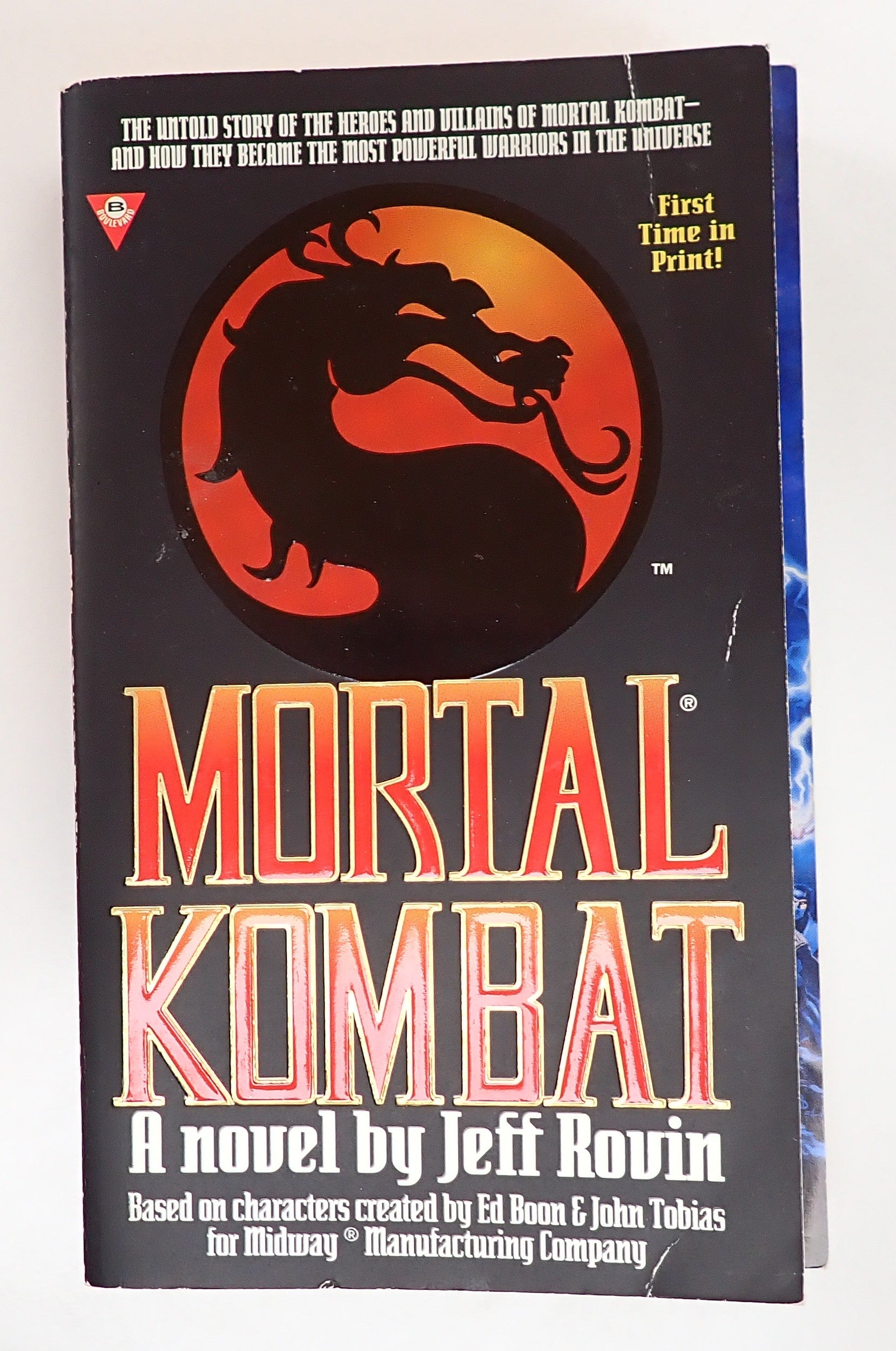 Mortal Kombat (1995) - Pocket Novel [Pre-Owned]