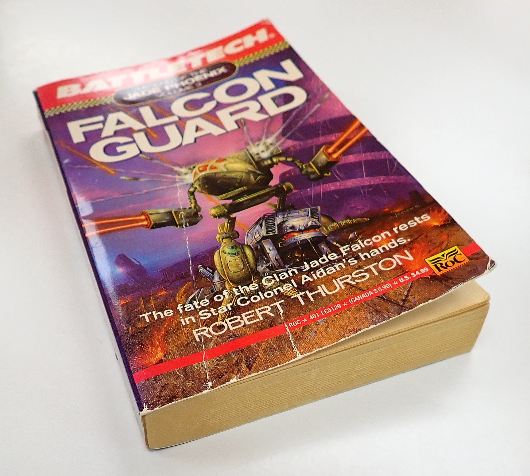 Battletech: Falcon Guard (1991) - Pocket Novel [Pre-Owned]