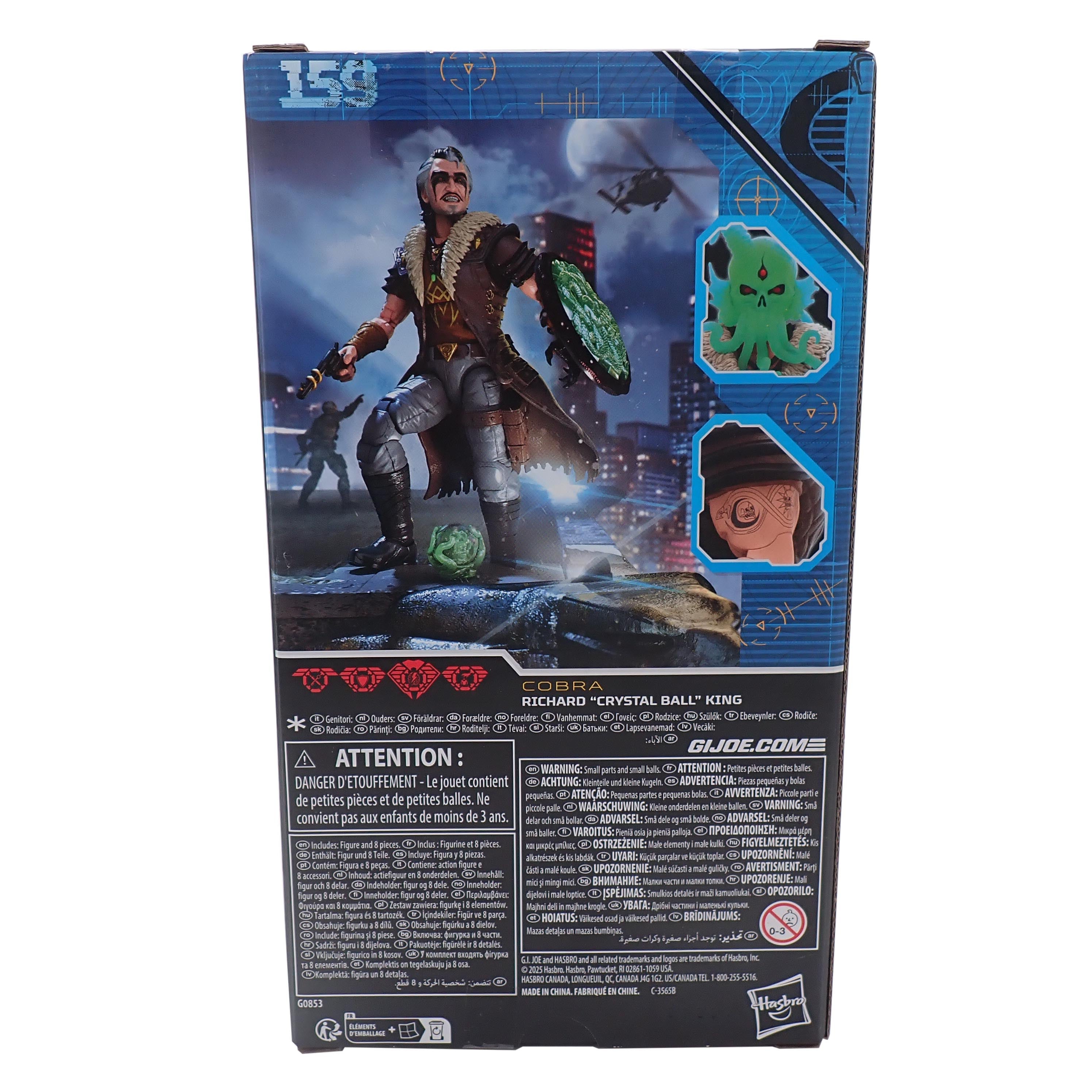 Richard "Crystal Ball" King - G.I. Joe Classified Series [Pre-Owned]