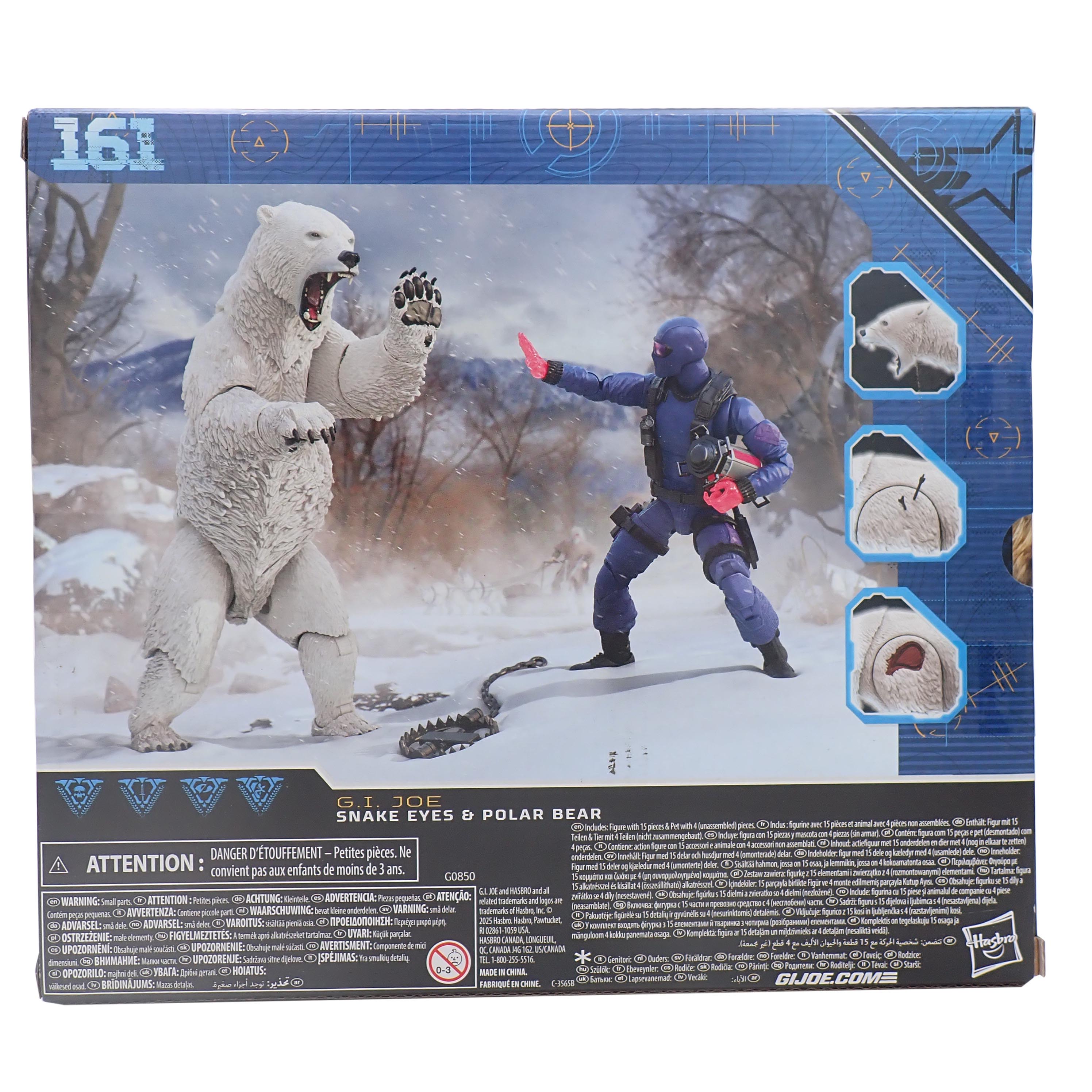 Snake Eyes & Polar Bear - G.I. Joe Classified Series [Pre-Owned]
