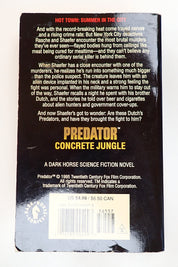 Predator: Concrete Jungle (1995) - Pocket Novel [Pre-Owned]