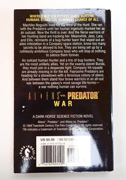Aliens Vs. Predator: War (1999) - Pocket Novel [Pre-Owned]