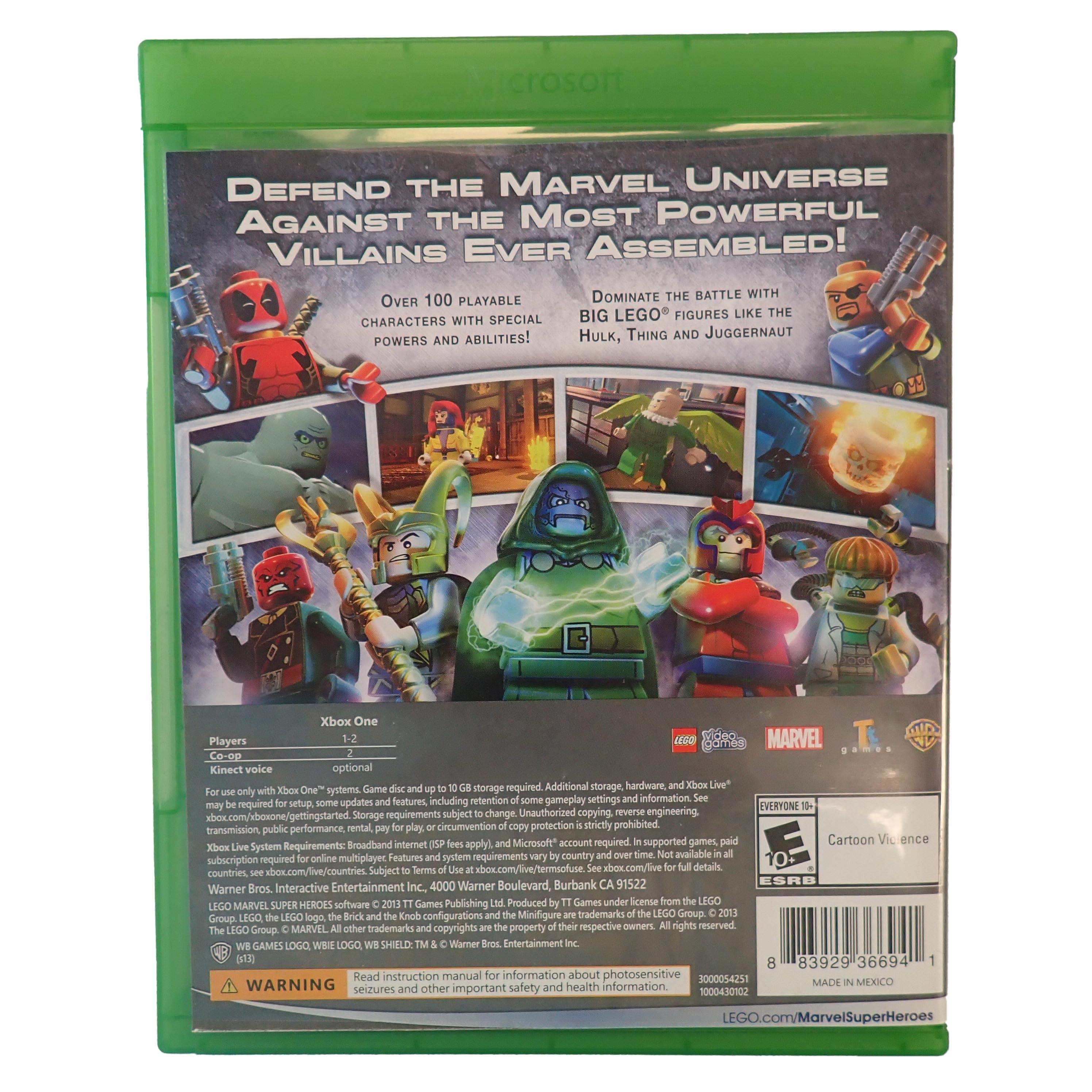 Lego Marvel Super Heroes - Xbox One