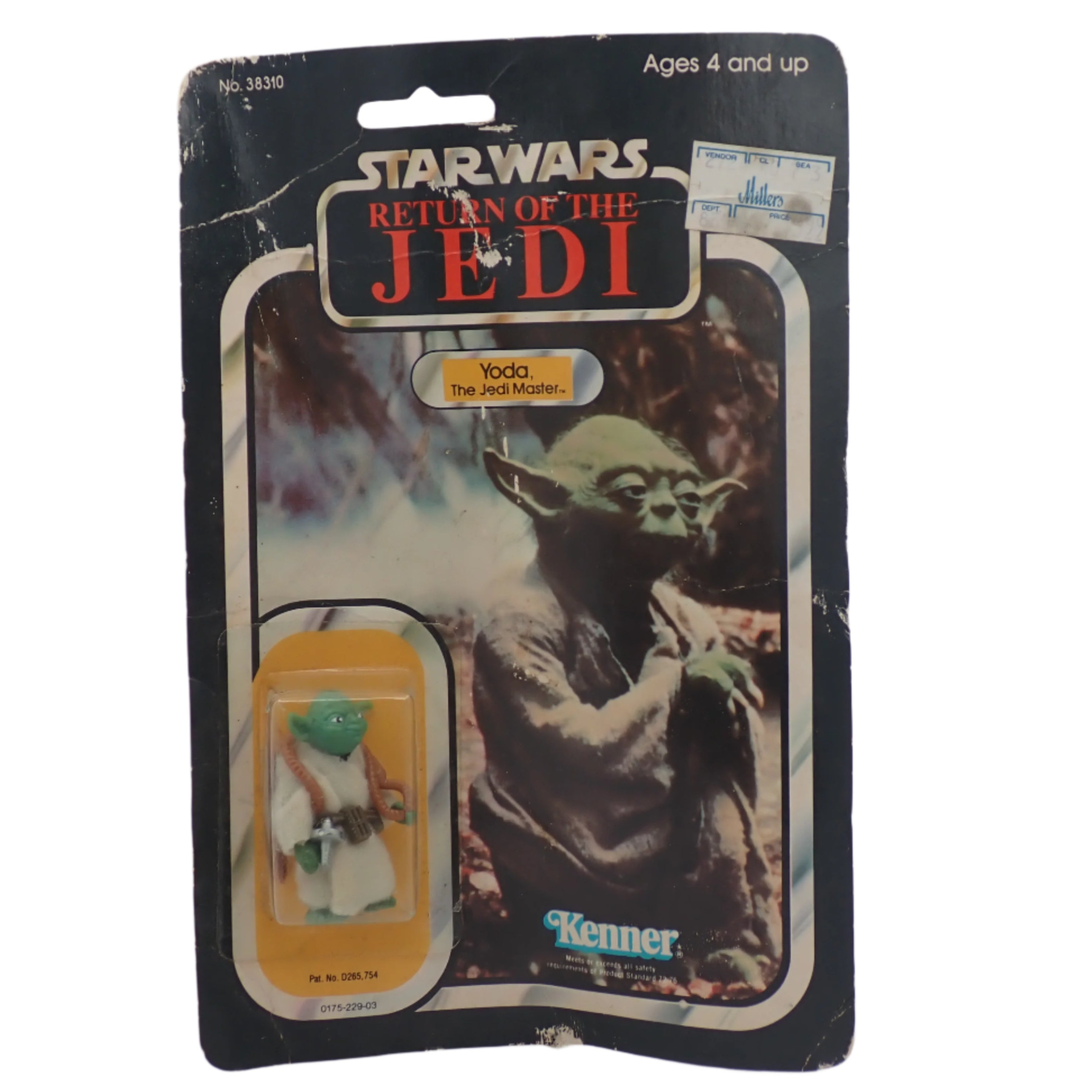 Yoda [1983] - 65 Figure Card Back