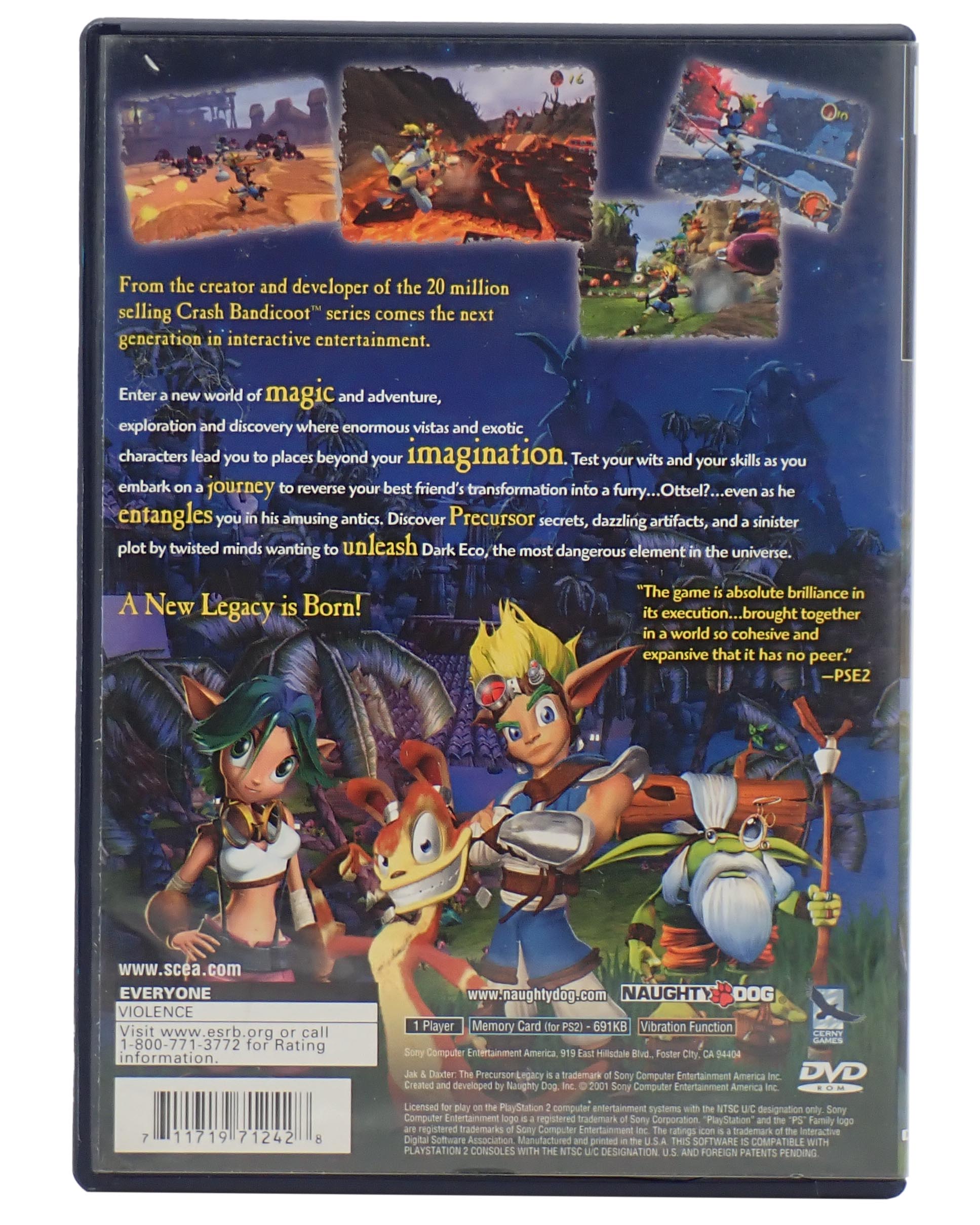 Jak and Daxter The Precursor Legacy - PS2