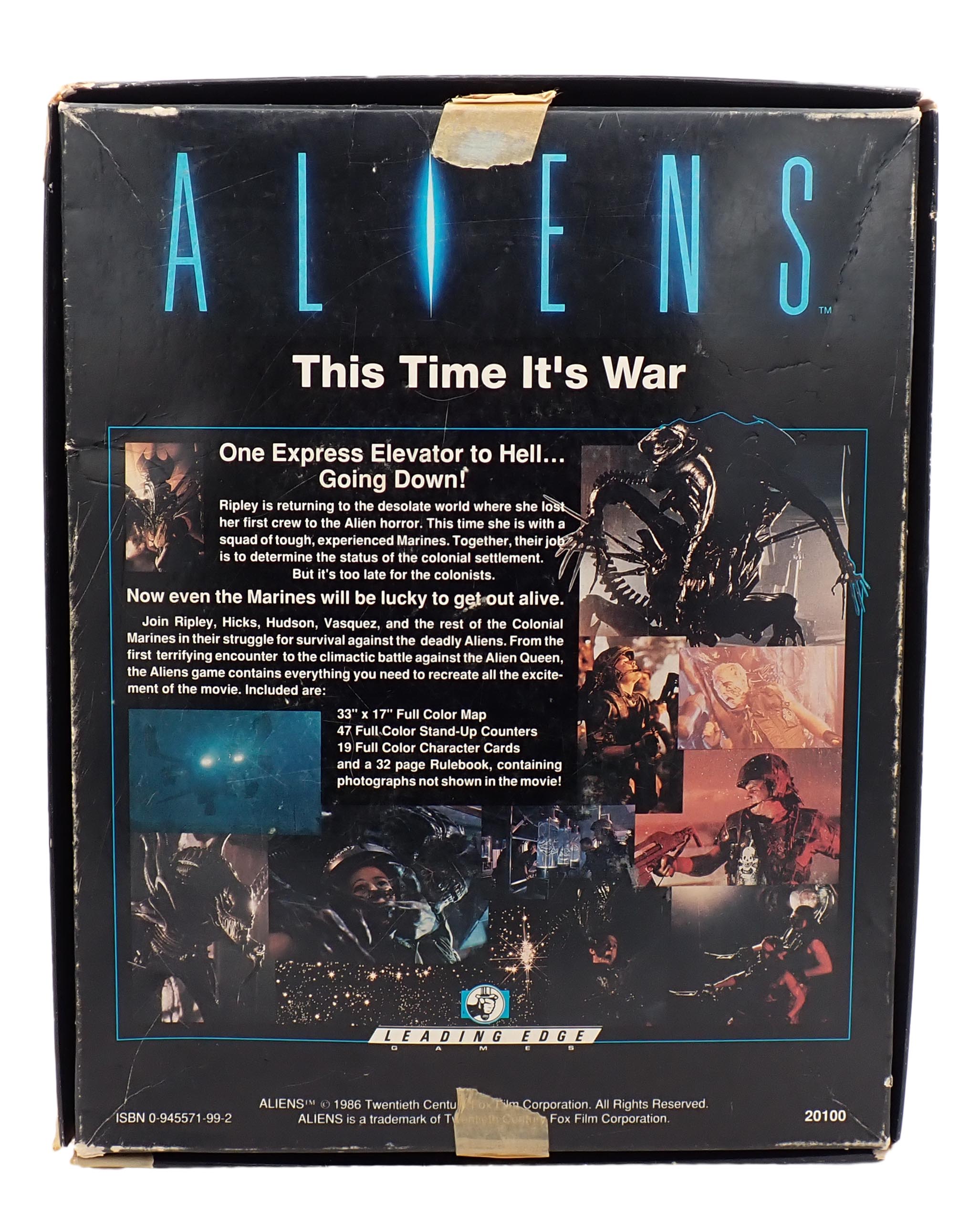 Aliens This Time It's War + Expansion (1986) [Pre-Owned Board Game]