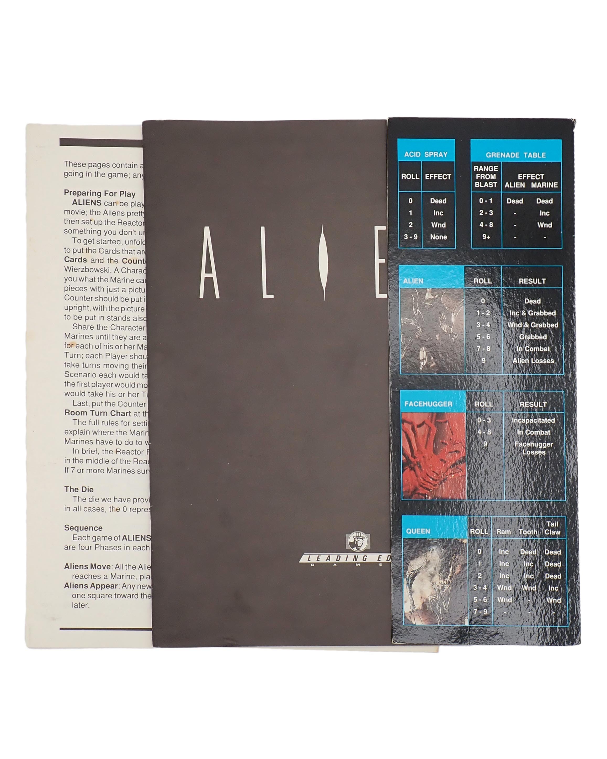Aliens This Time It's War + Expansion (1986) [Pre-Owned Board Game]