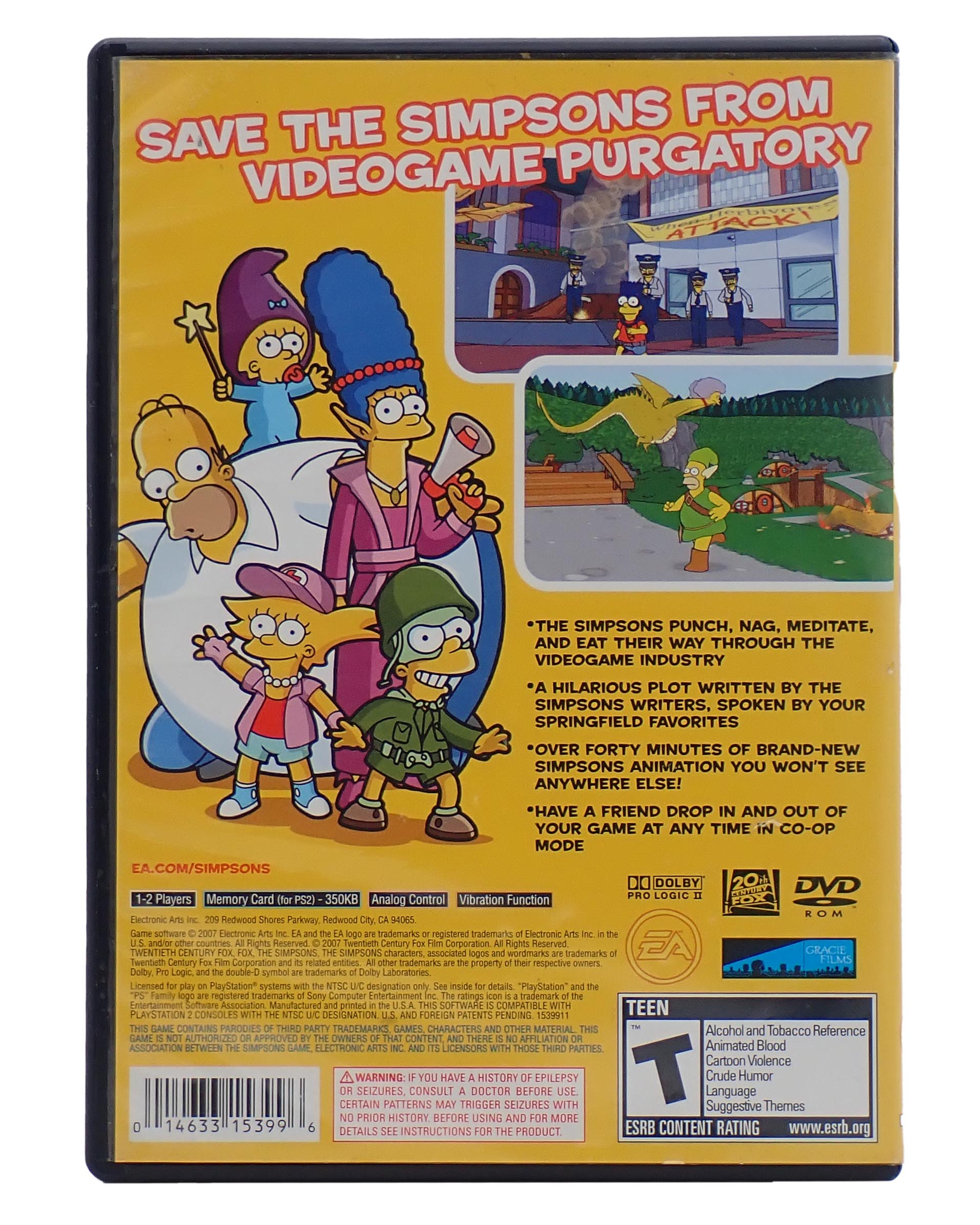 The Simpsons Game - PS2
