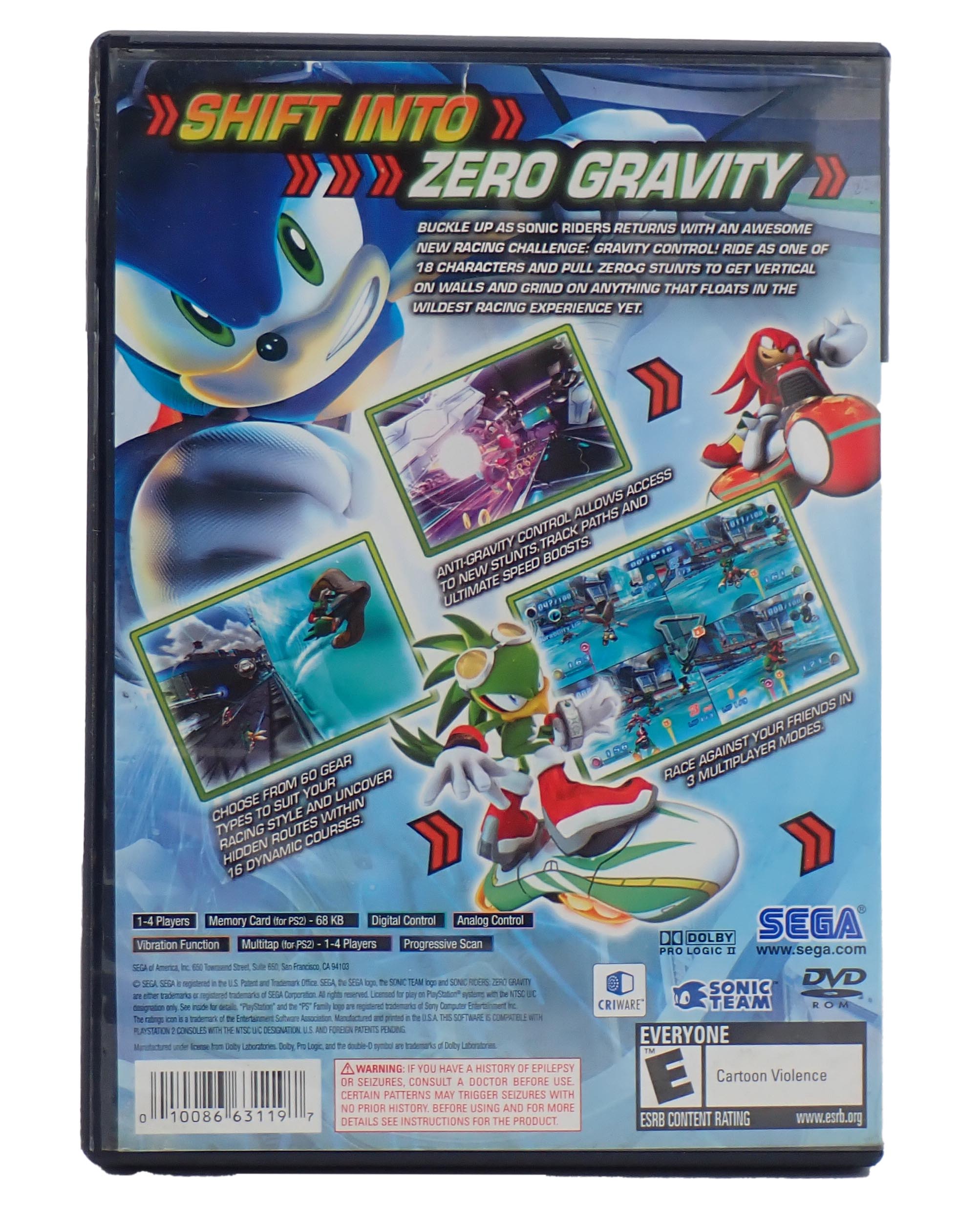 Sonic Riders Zero Gravity - PS2