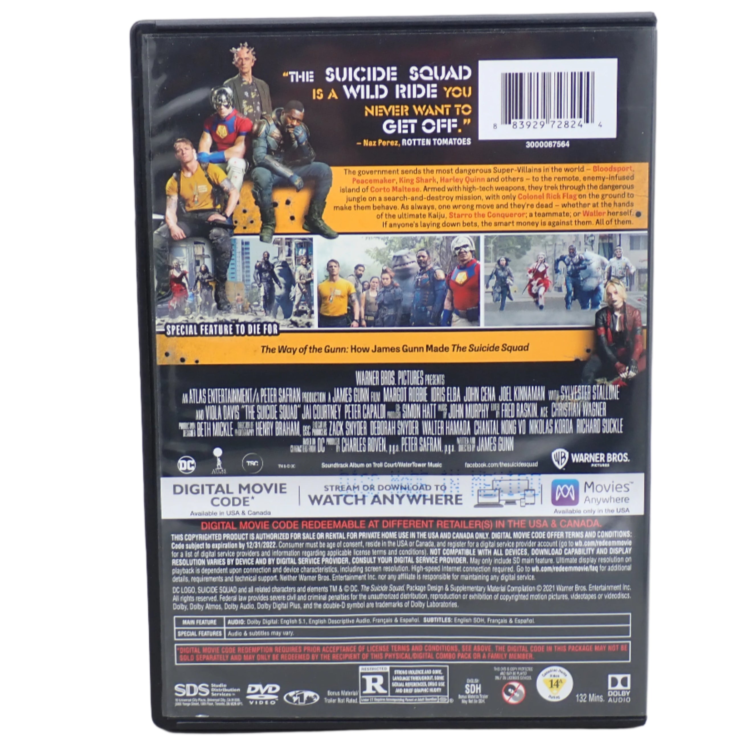 The Suicide Squad (2021) - DVD