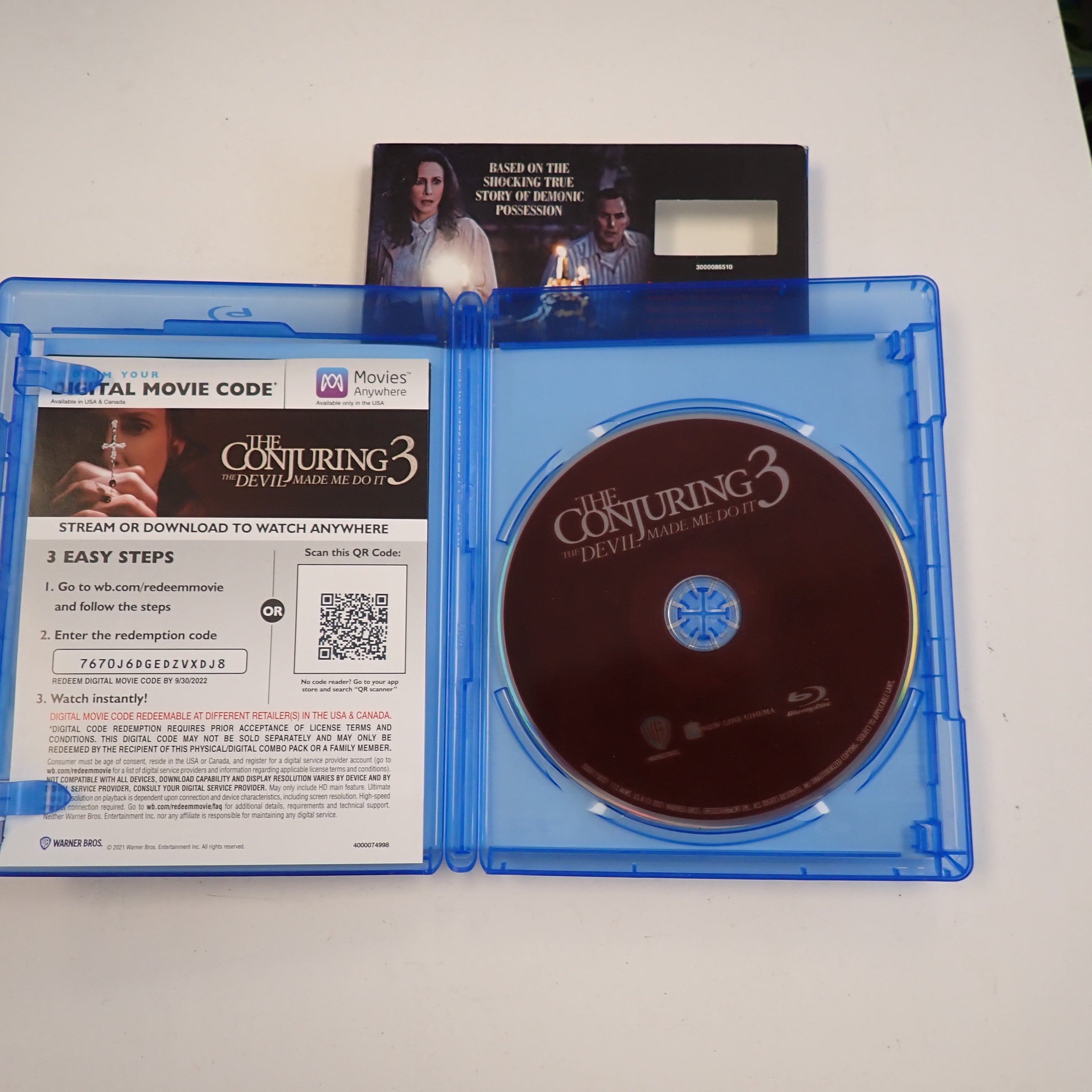 The Conjuring 3 - Blu-Ray