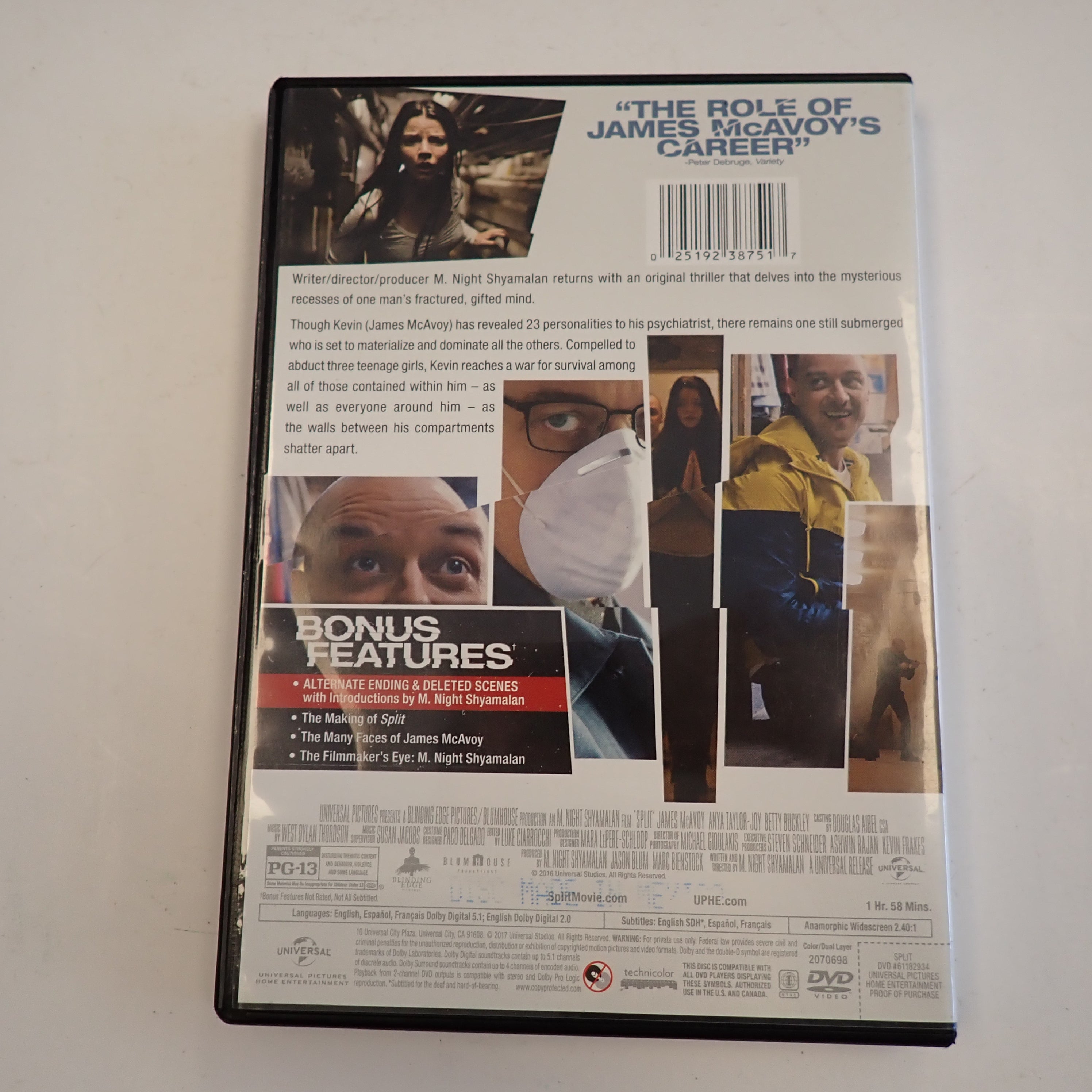 Split - DVD