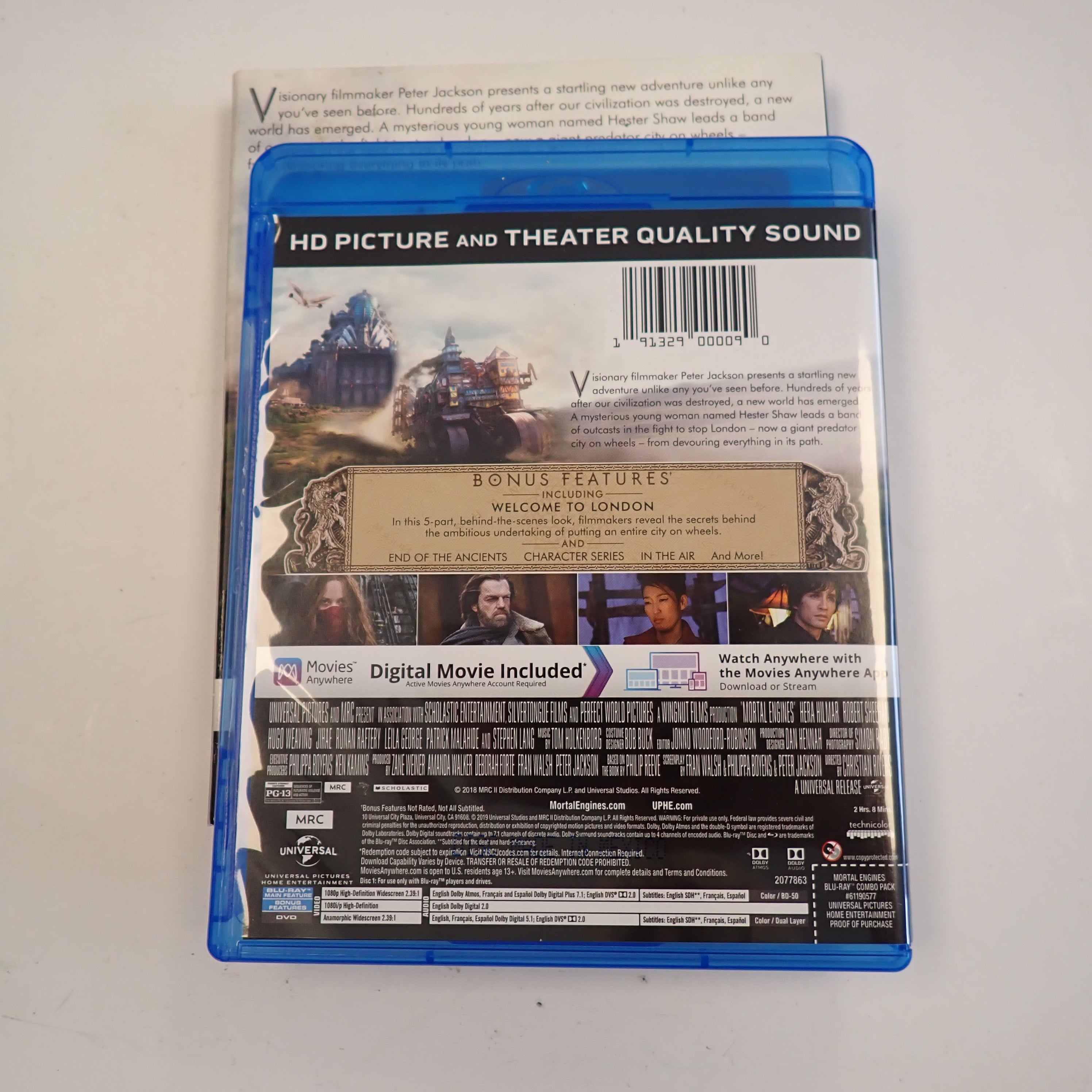 Mortal Engines - Blu-Ray