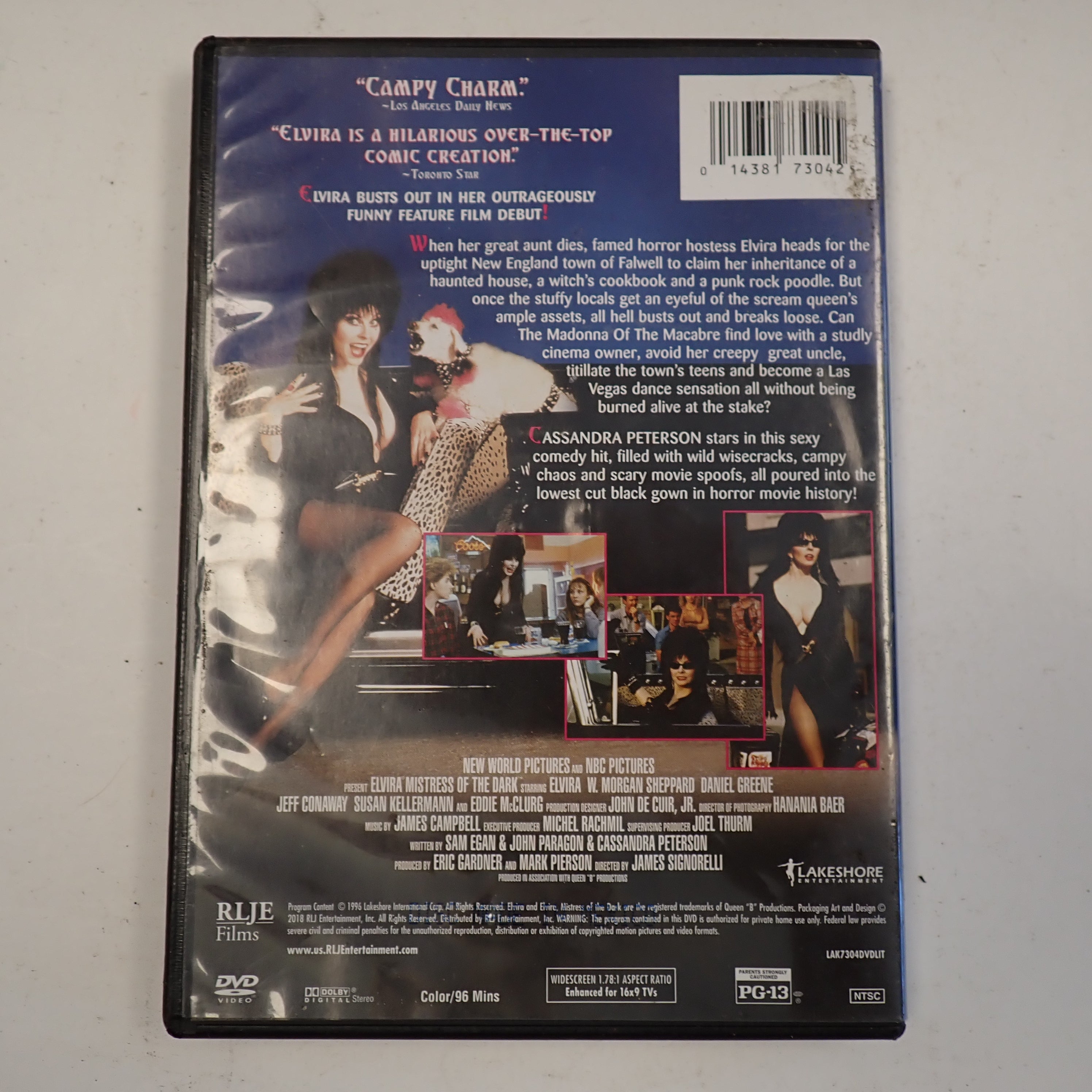 Elvira Mistress of the Dark - DVD