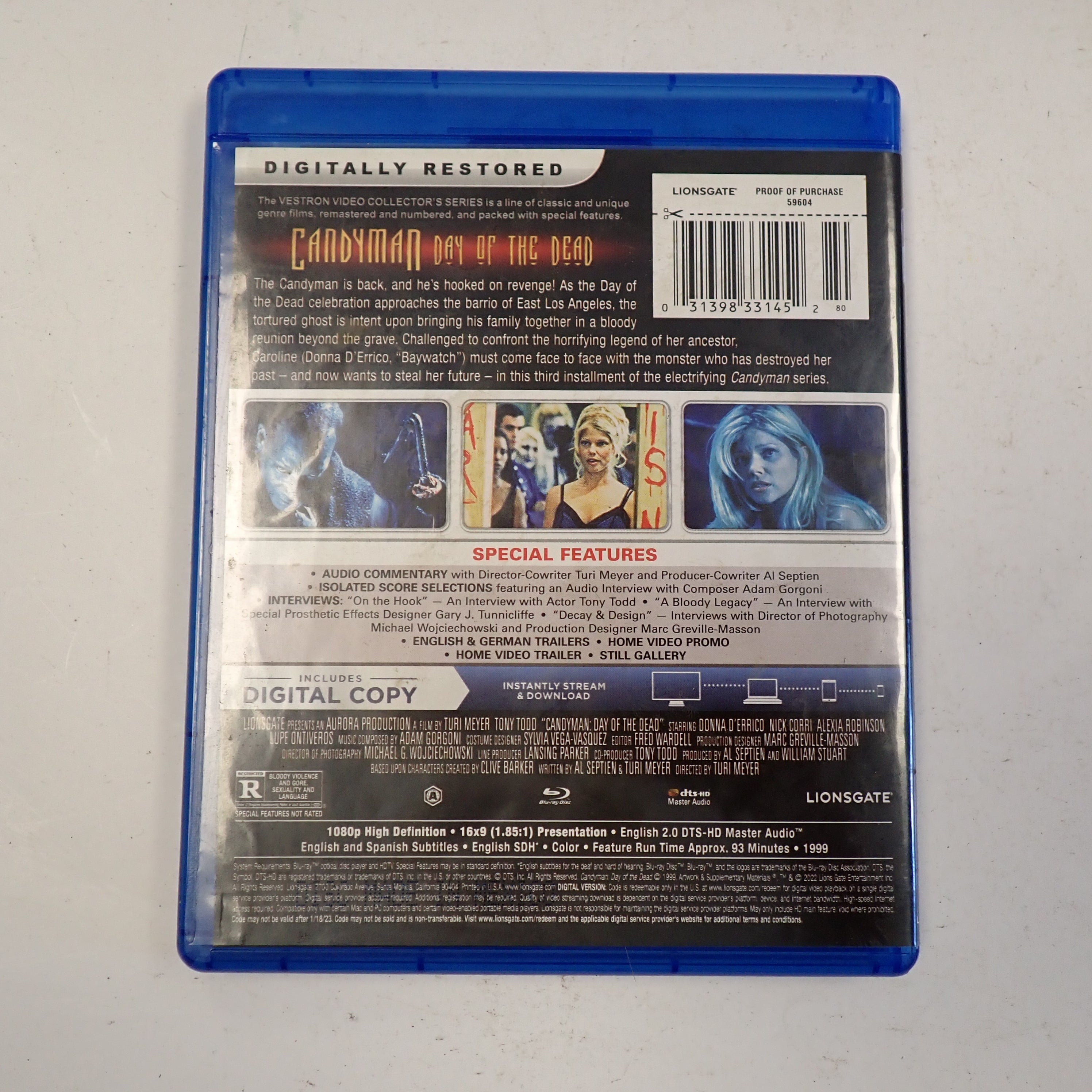 Candyman: Day of the Dead - Blu-Ray