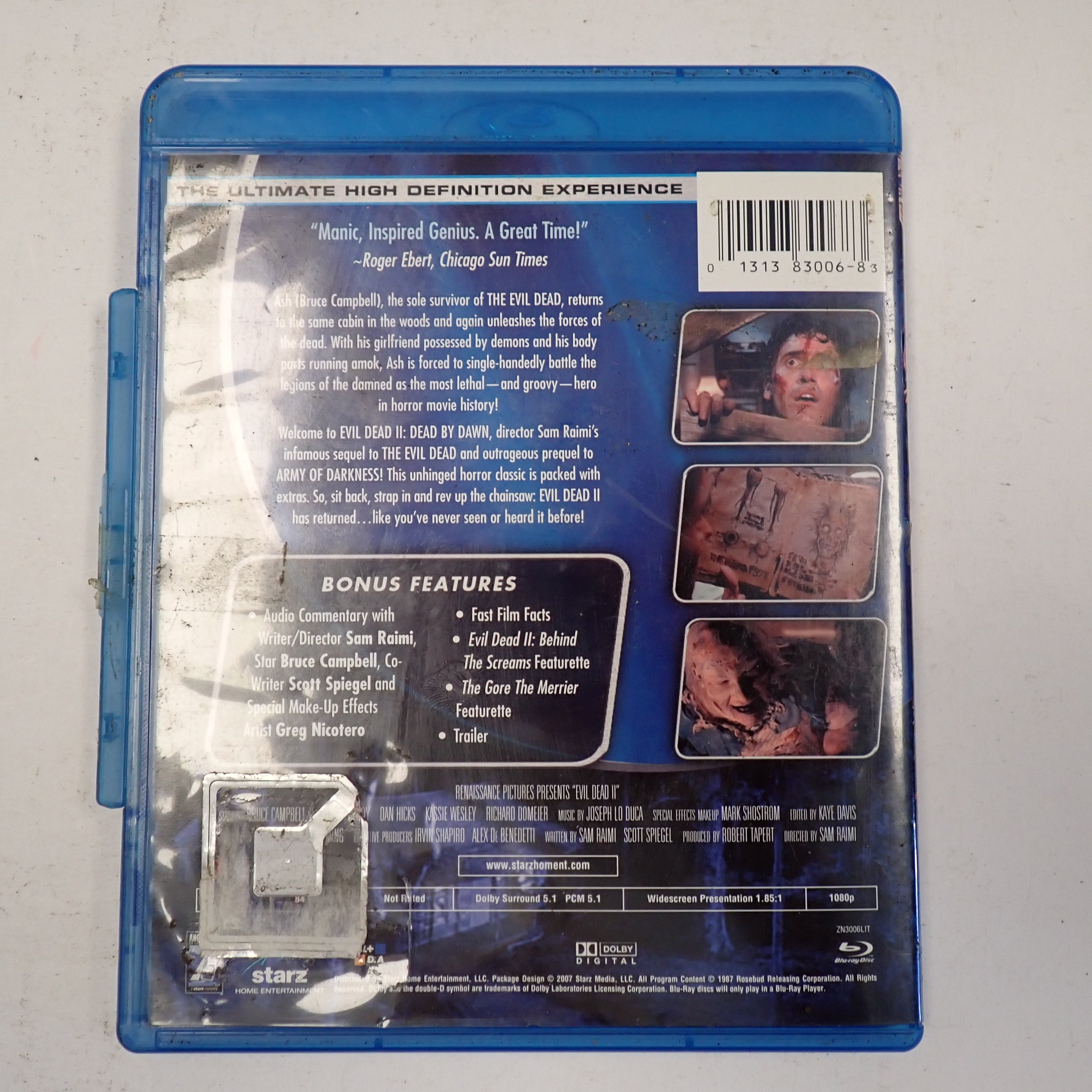 Evil Dead 2: Beyond High Definition - Blu-Ray