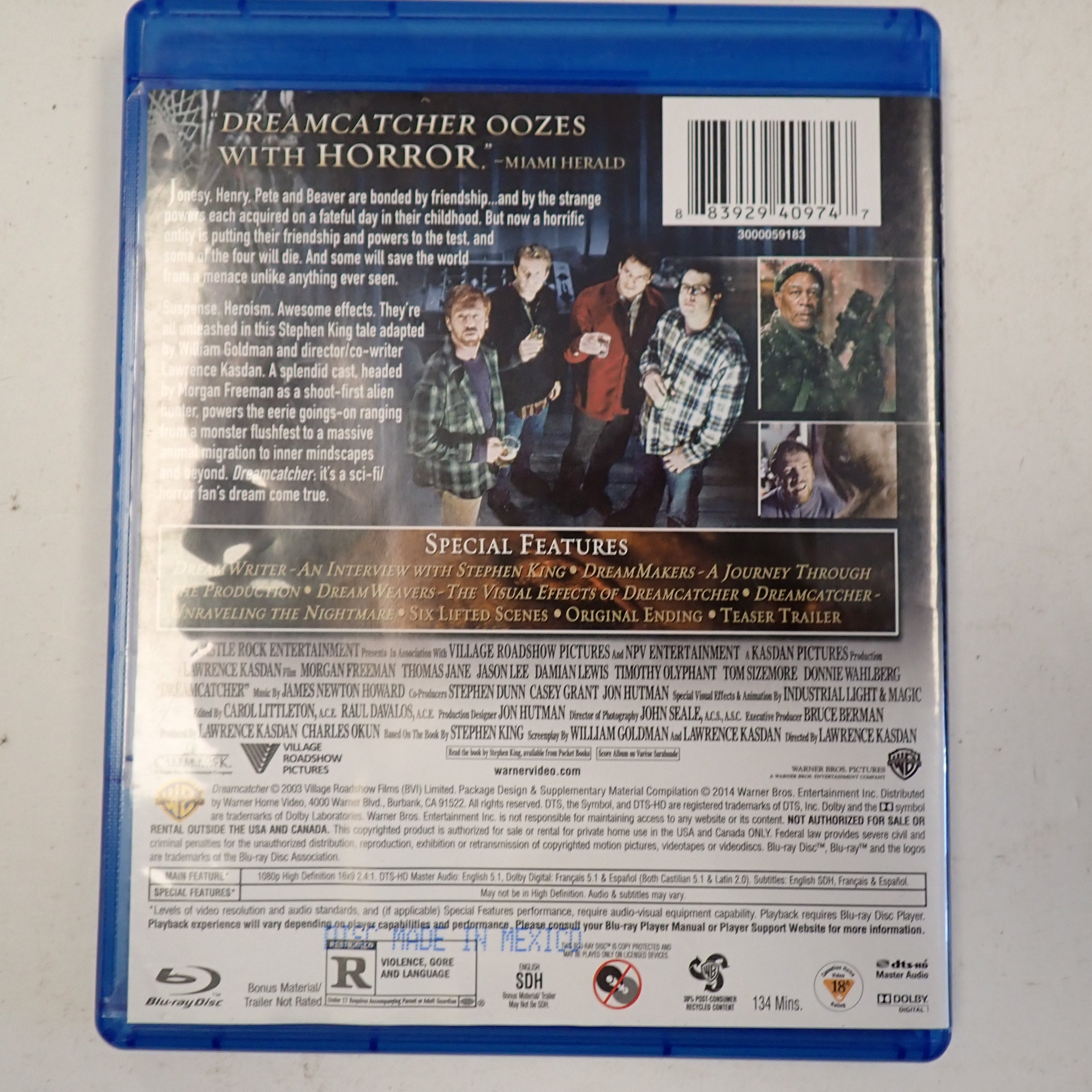 Dreamcatcher - Blu-Ray