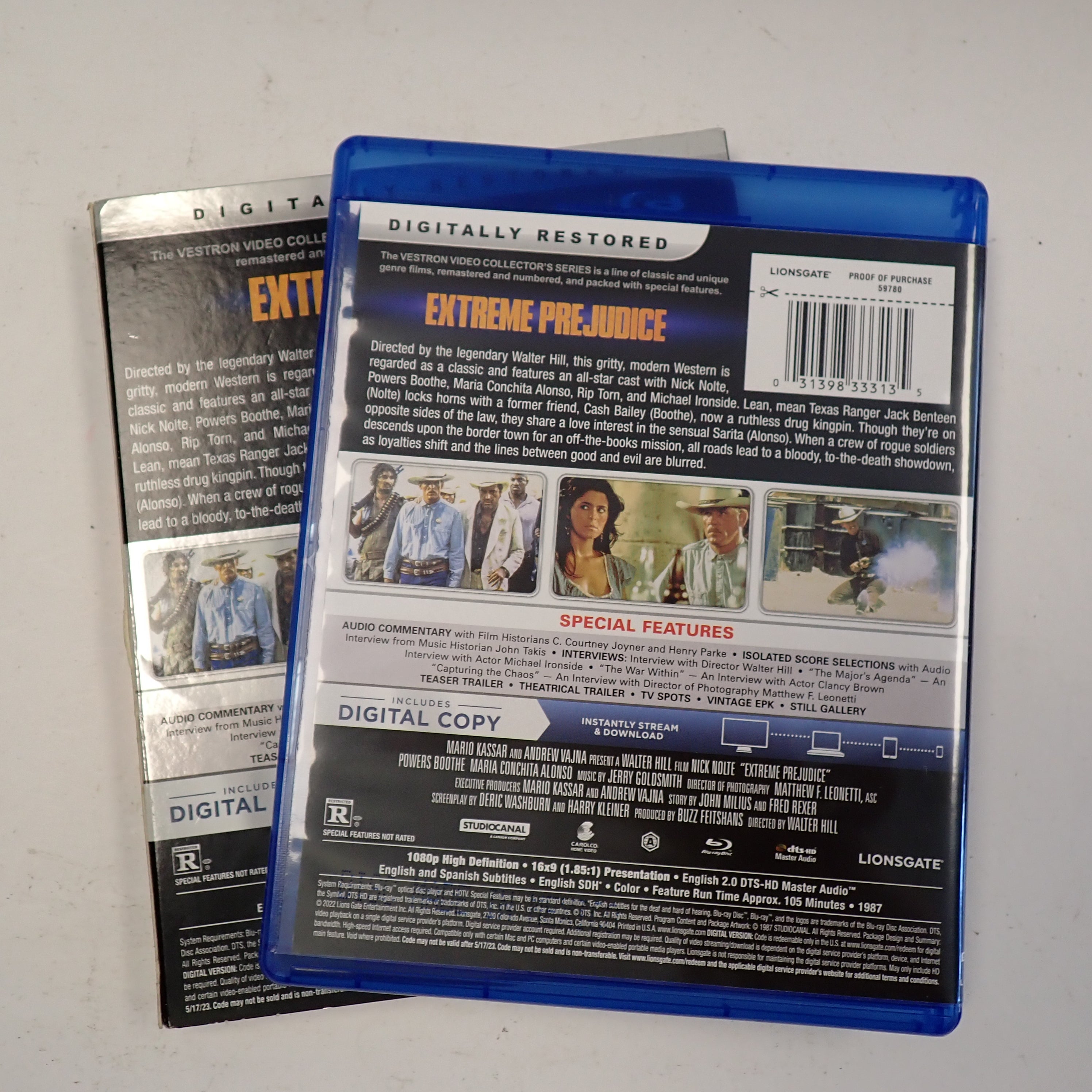 Extreme Prejudice - Blu-Ray