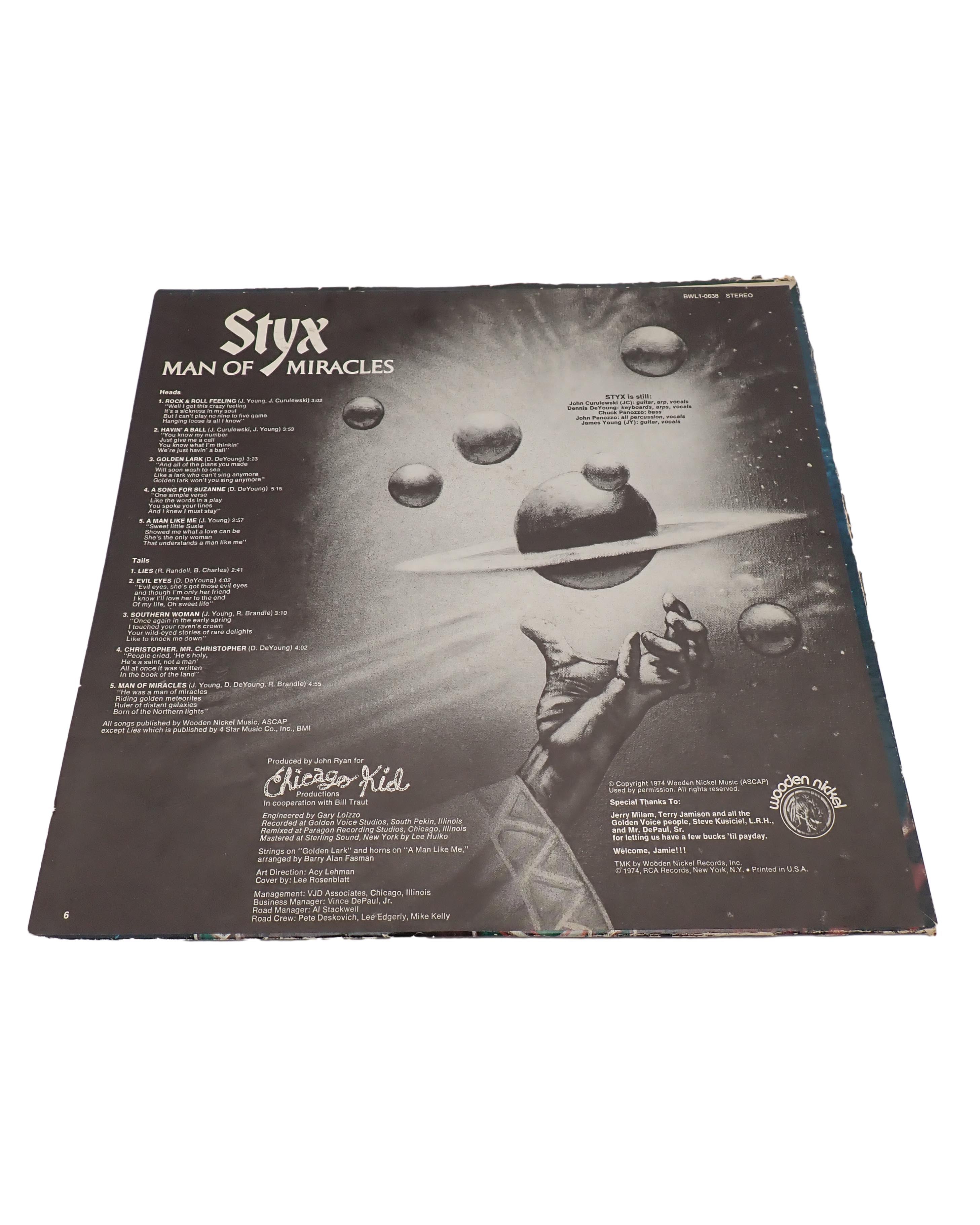 Styx - Man of Miracles - Vinyl